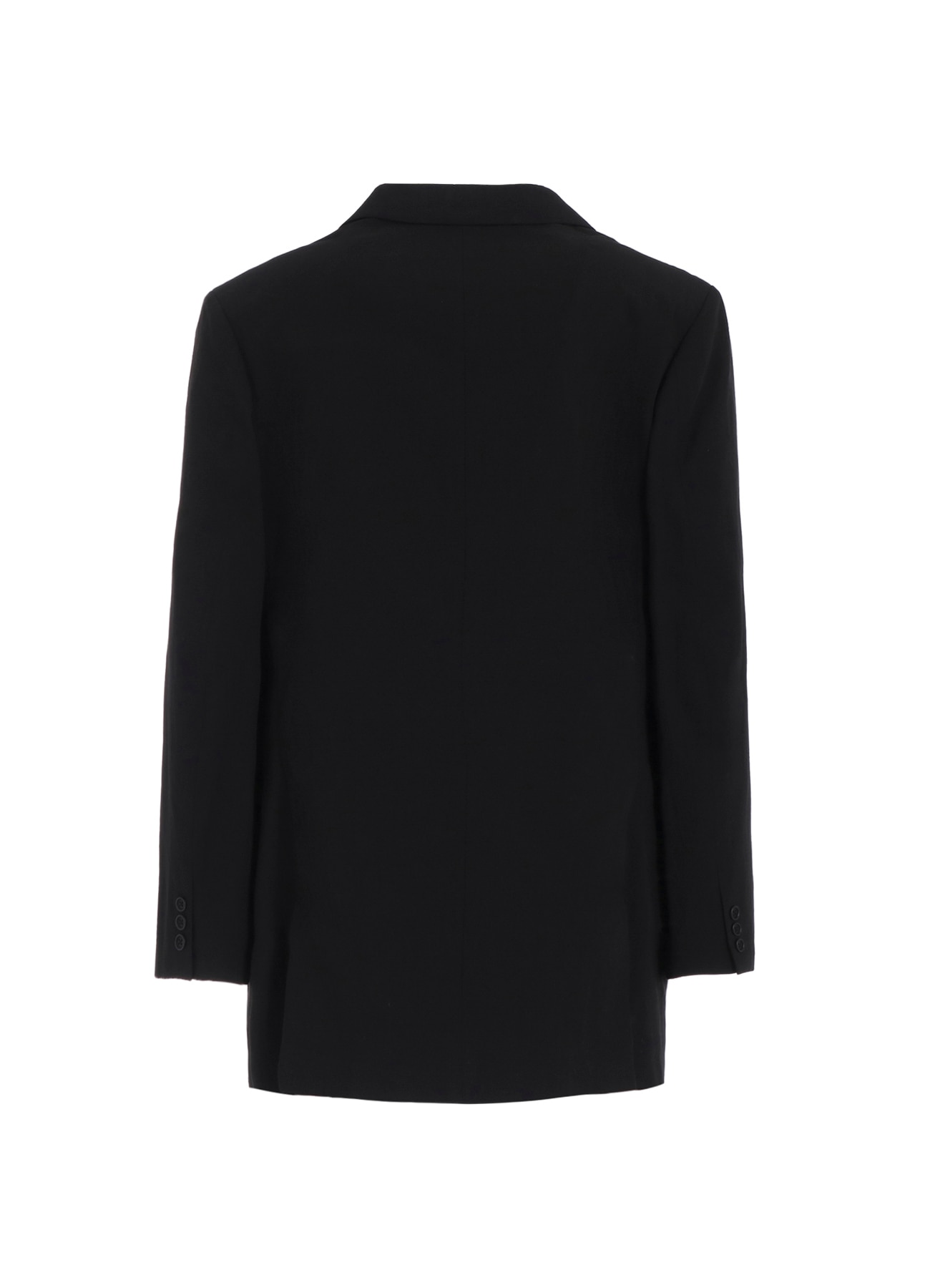 DOUBLE JACKET WITH COTTON LINEN UNEVEN YARN CANVAS_2