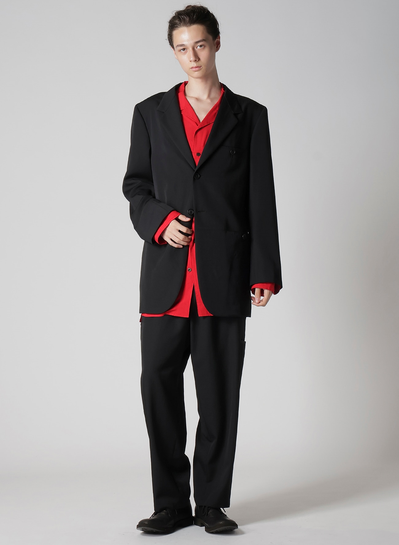 WOOL GABARDINE PARALLEL PANELED JACKET_7