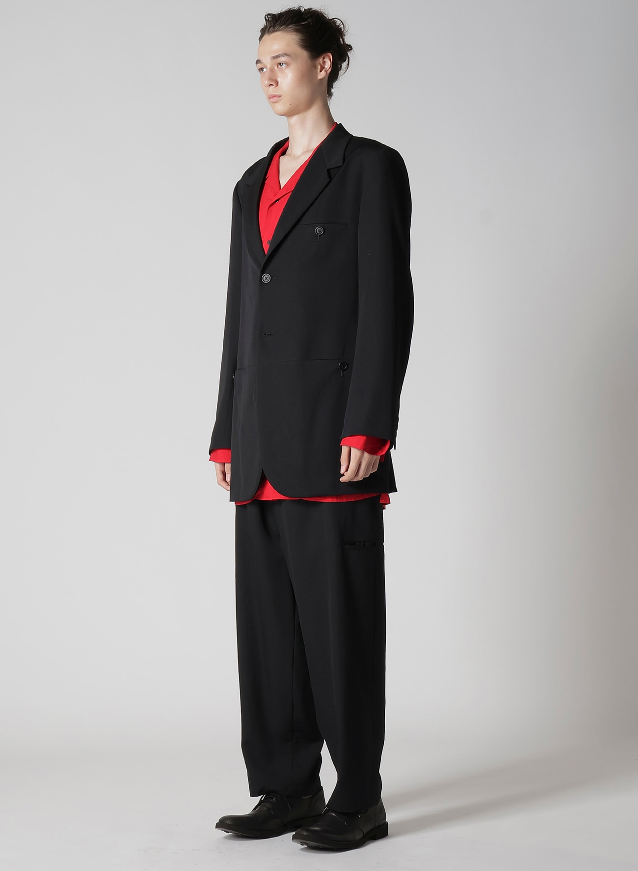 WOOL GABARDINE PARALLEL PANELED JACKET_8