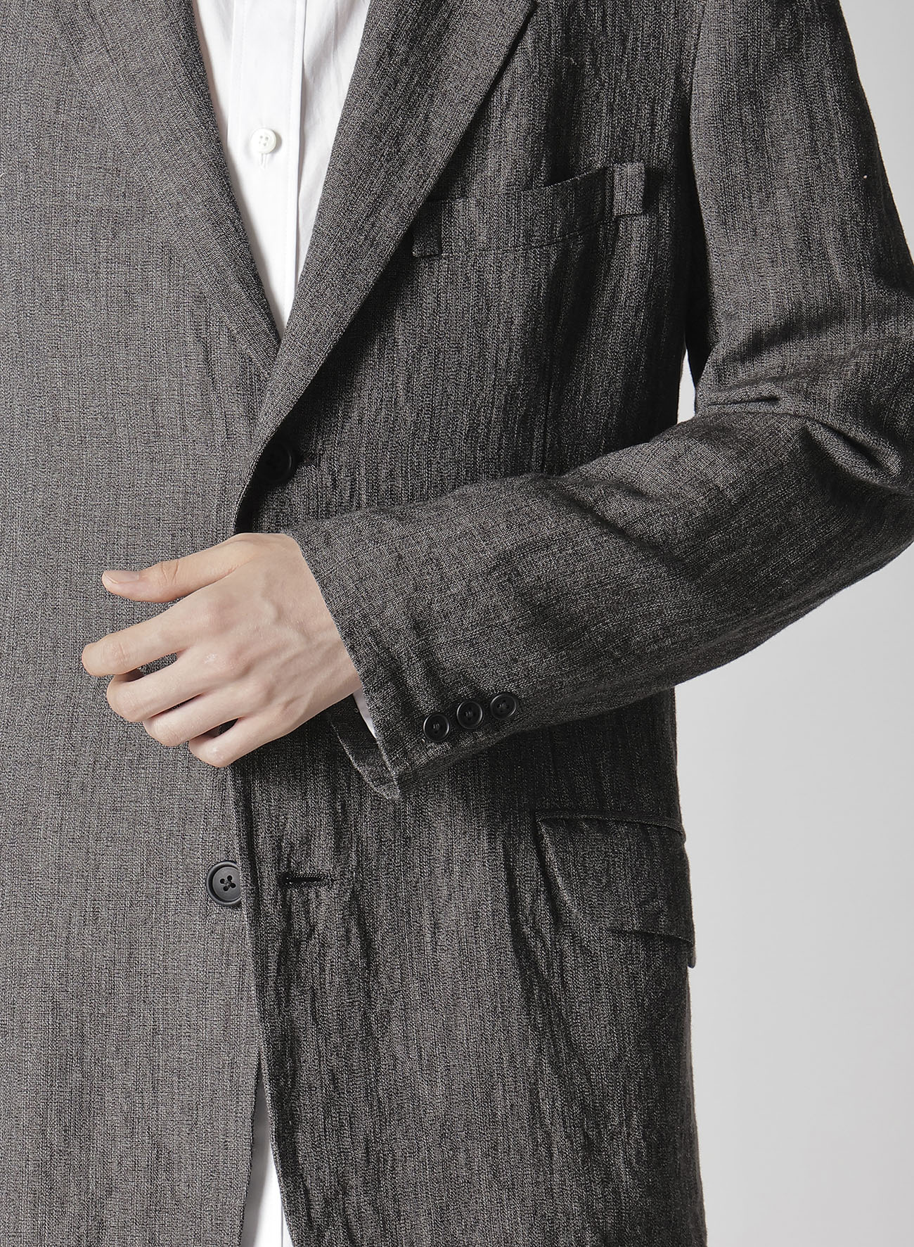 HEATHER KHADI JACKET WITH TURN BACK COLLAR_6