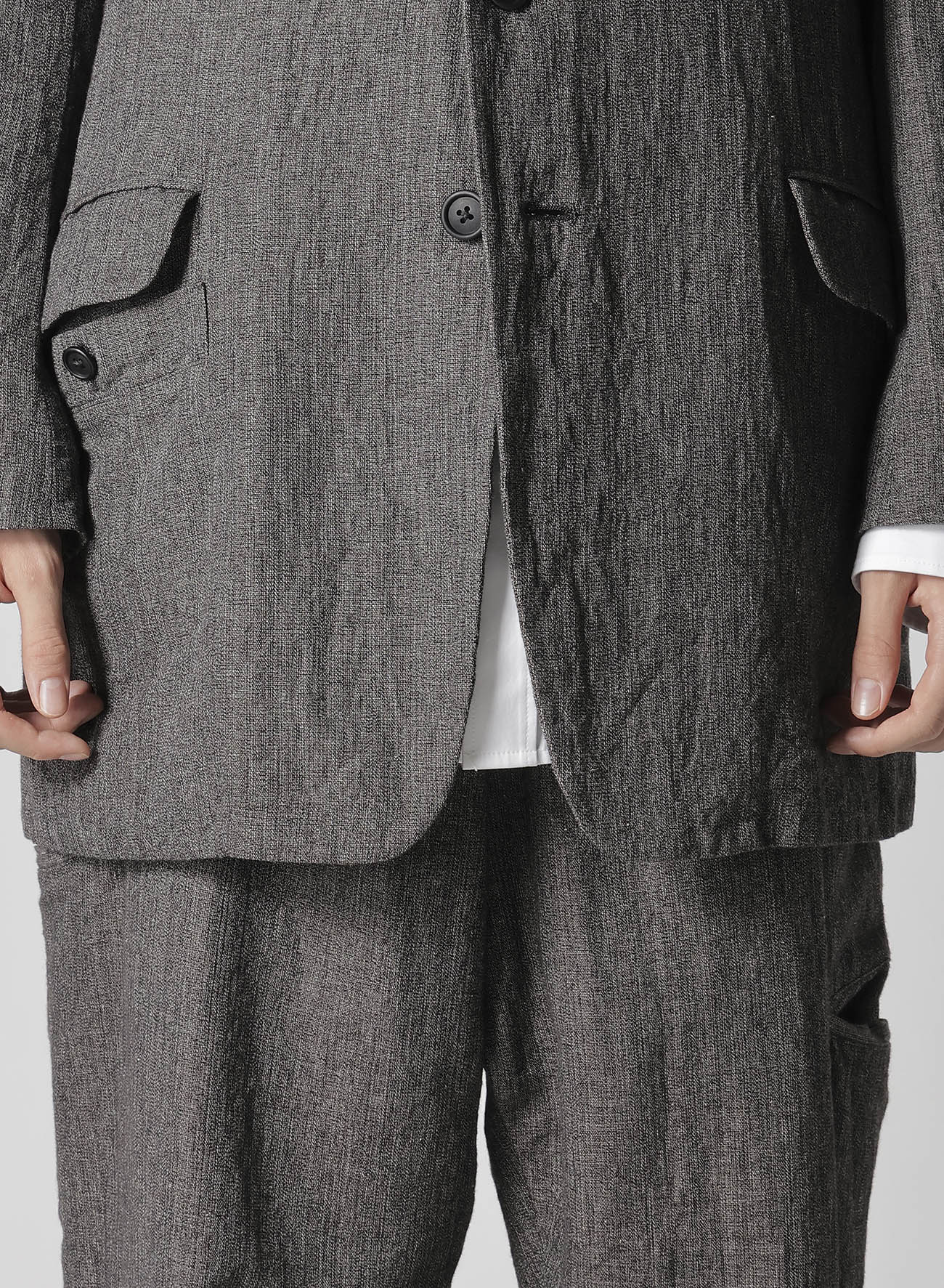 HEATHER KHADI JACKET WITH TURN BACK COLLAR_8