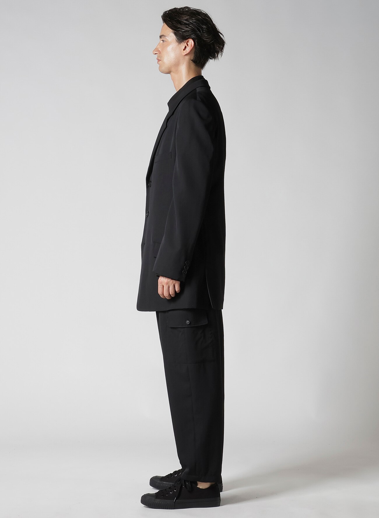 WOOL GABARDINE RIGHT CHANGE POCKET JACKET_10