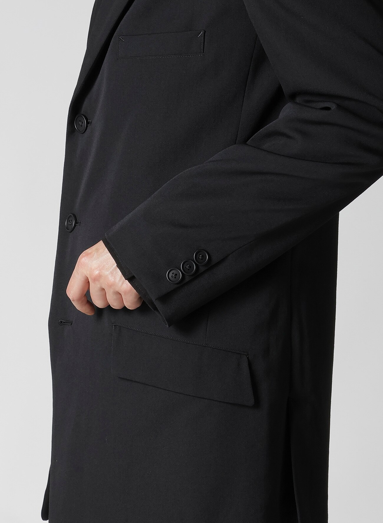 WOOL GABARDINE RIGHT CHANGE POCKET JACKET_5