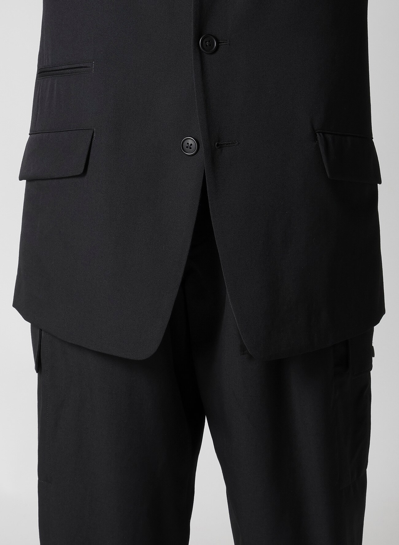 WOOL GABARDINE RIGHT CHANGE POCKET JACKET_7