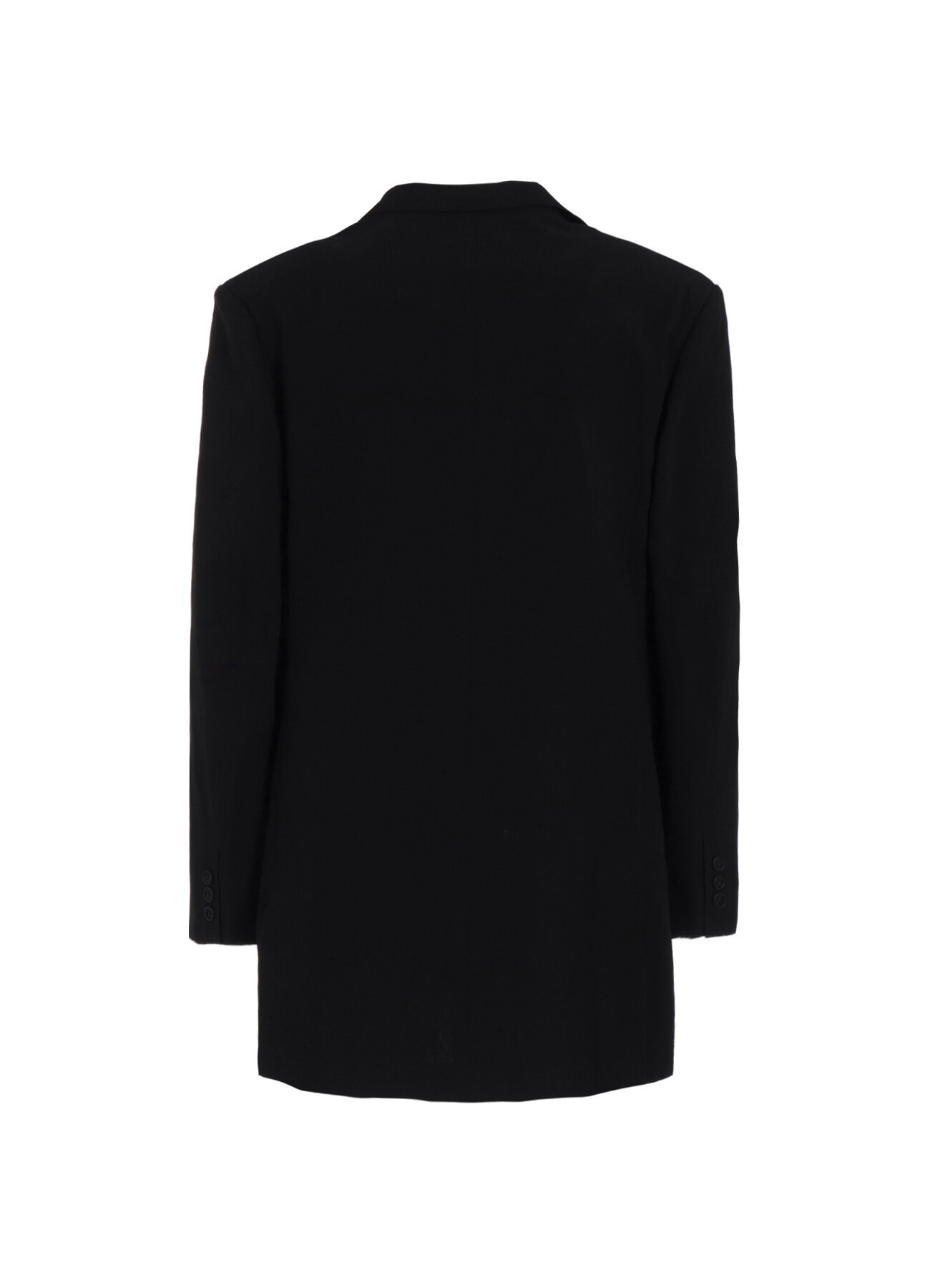 RIGHT DOUBLE RIMMED POCKET JACKET WITH COTTON LINEN UNEVEN YARN CANVAS_3