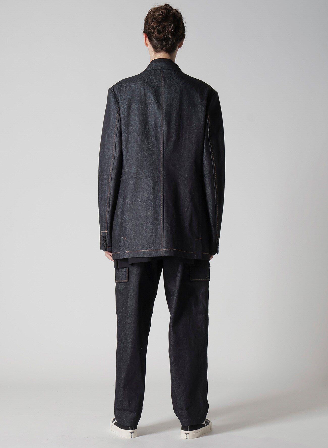 January 11, 10:00(JST) Release] 13oz UNEVEN YARN DENIM JACKET WITH 3-BUTTONS COLOR COMBI_10