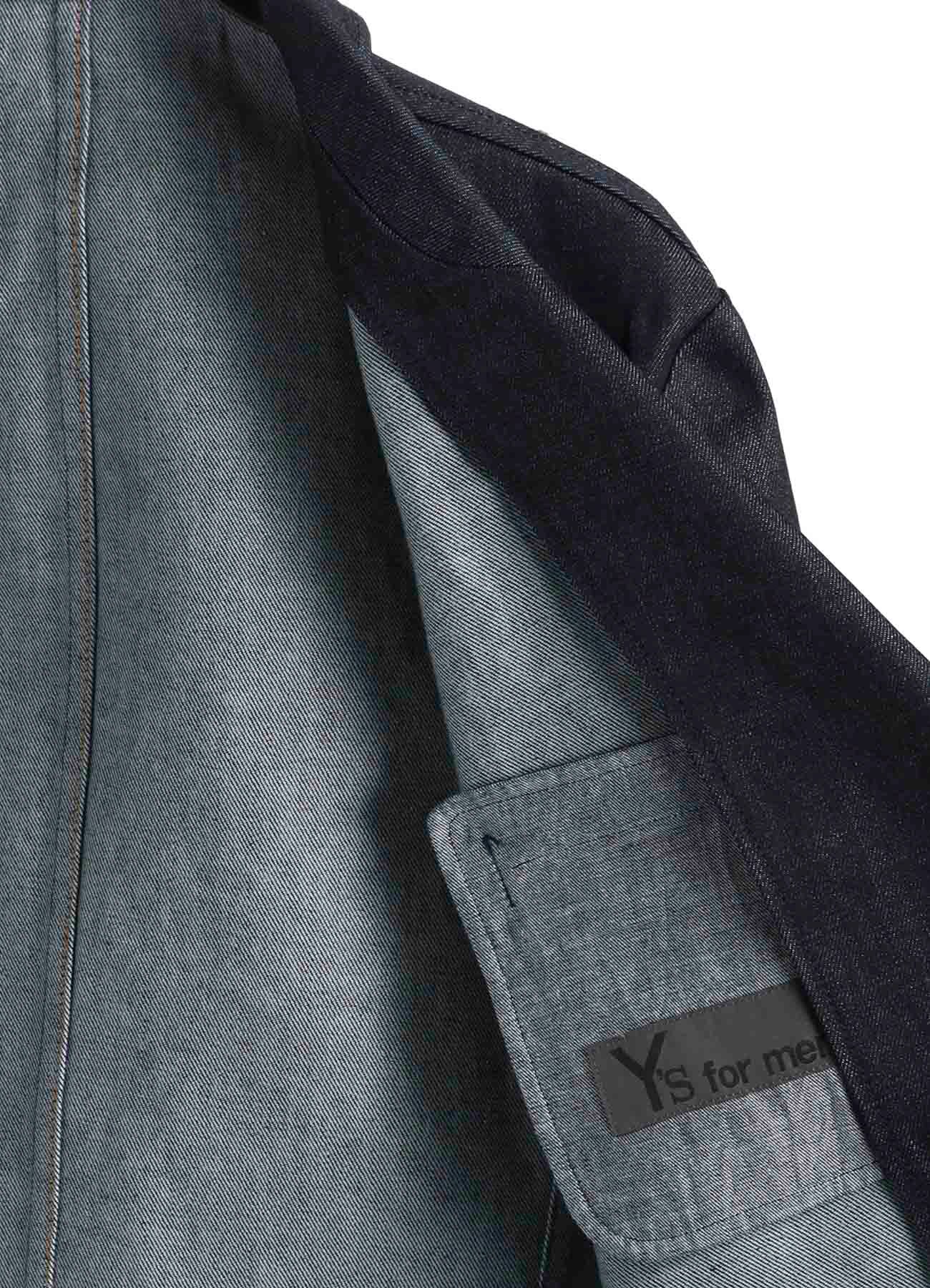 January 11, 10:00(JST) Release] 13oz UNEVEN YARN DENIM JACKET WITH 3-BUTTONS COLOR COMBI_14