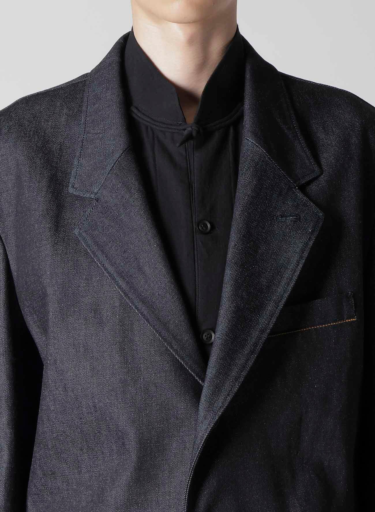 January 11, 10:00(JST) Release] 13oz UNEVEN YARN DENIM JACKET WITH 3-BUTTONS COLOR COMBI_2