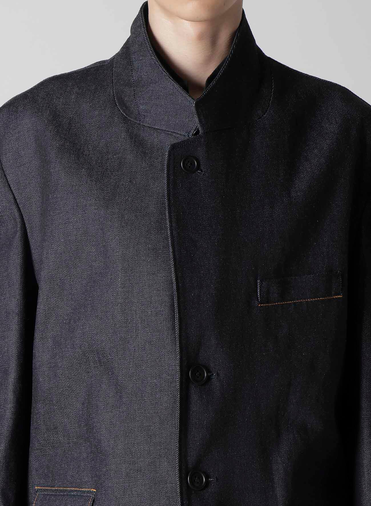 January 11, 10:00(JST) Release] 13oz UNEVEN YARN DENIM JACKET WITH 3-BUTTONS COLOR COMBI_3