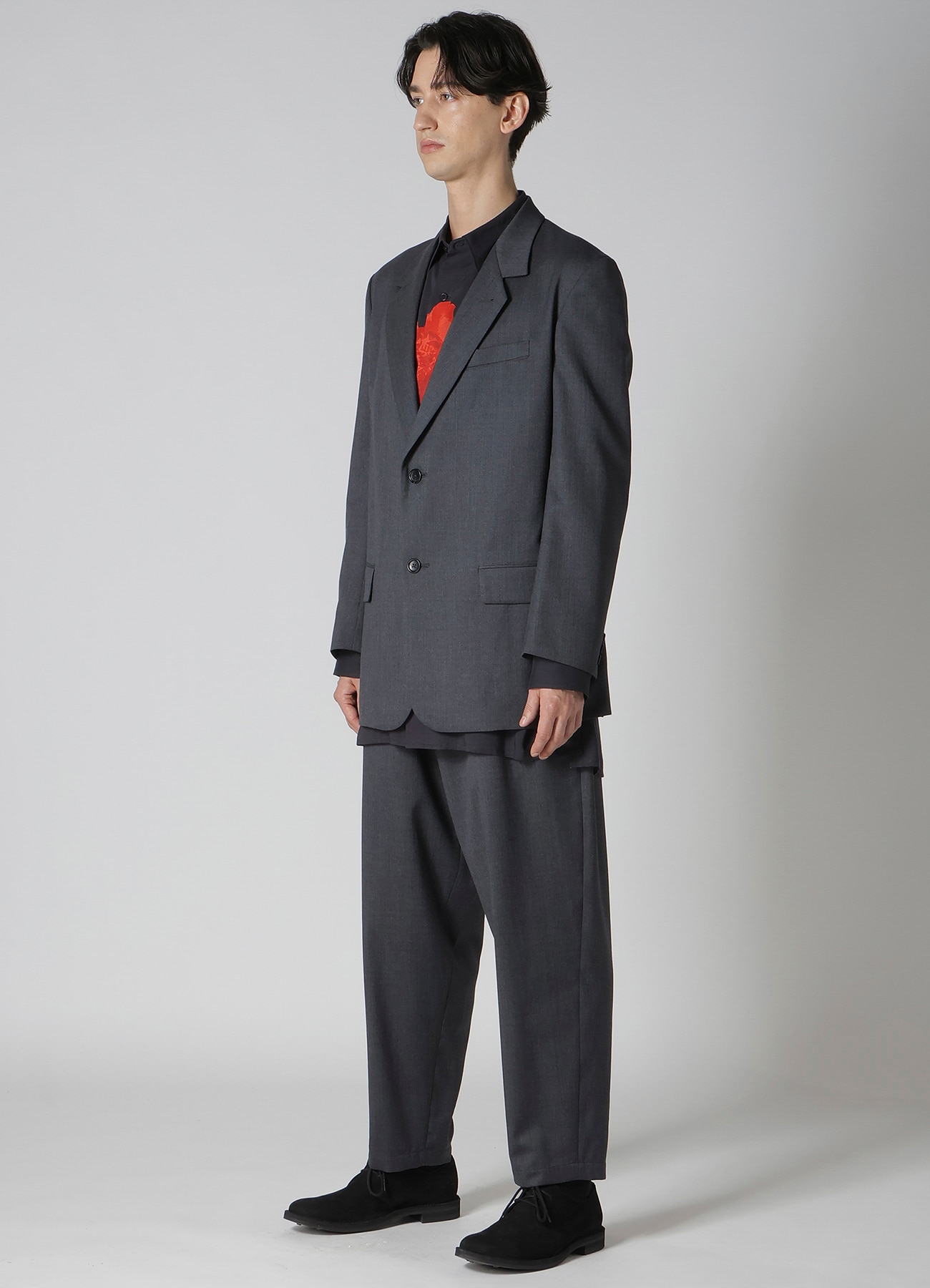 SUIT GABARDINE JACKET WITH 2-BUTTONS_11