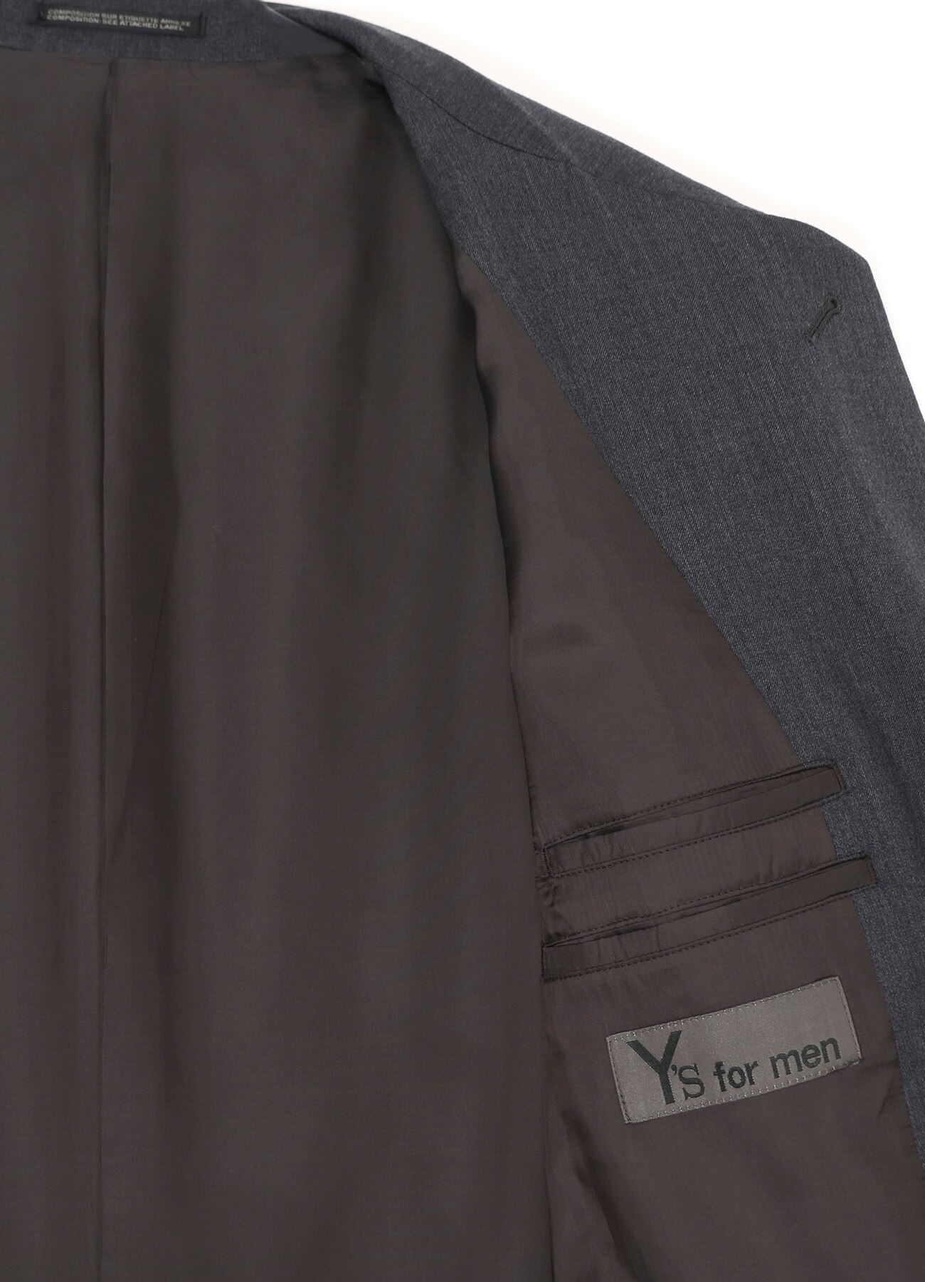 SUIT GABARDINE JACKET WITH 2-BUTTONS_3