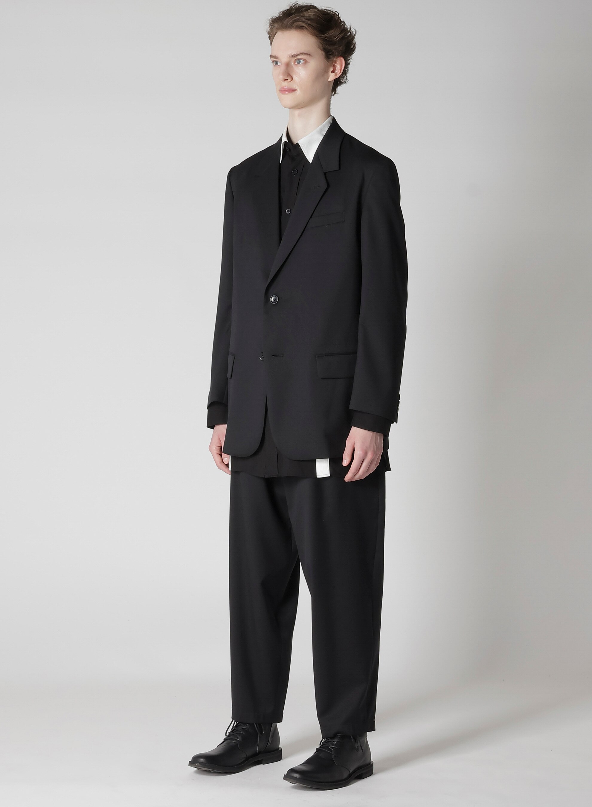 SUIT GABARDINE JACKET WITH 2-BUTTONS_14