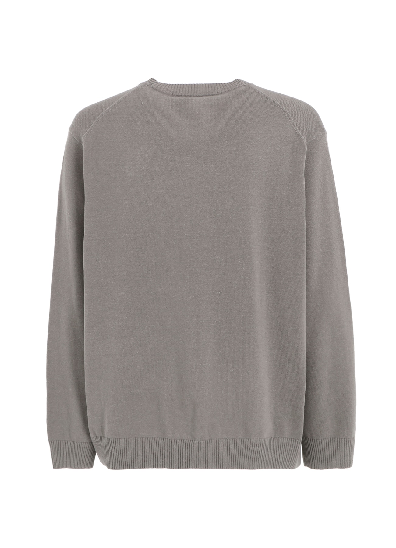 Y's for men INTERSIA LOGO ROUND NECK PULL OVER KNIT_12