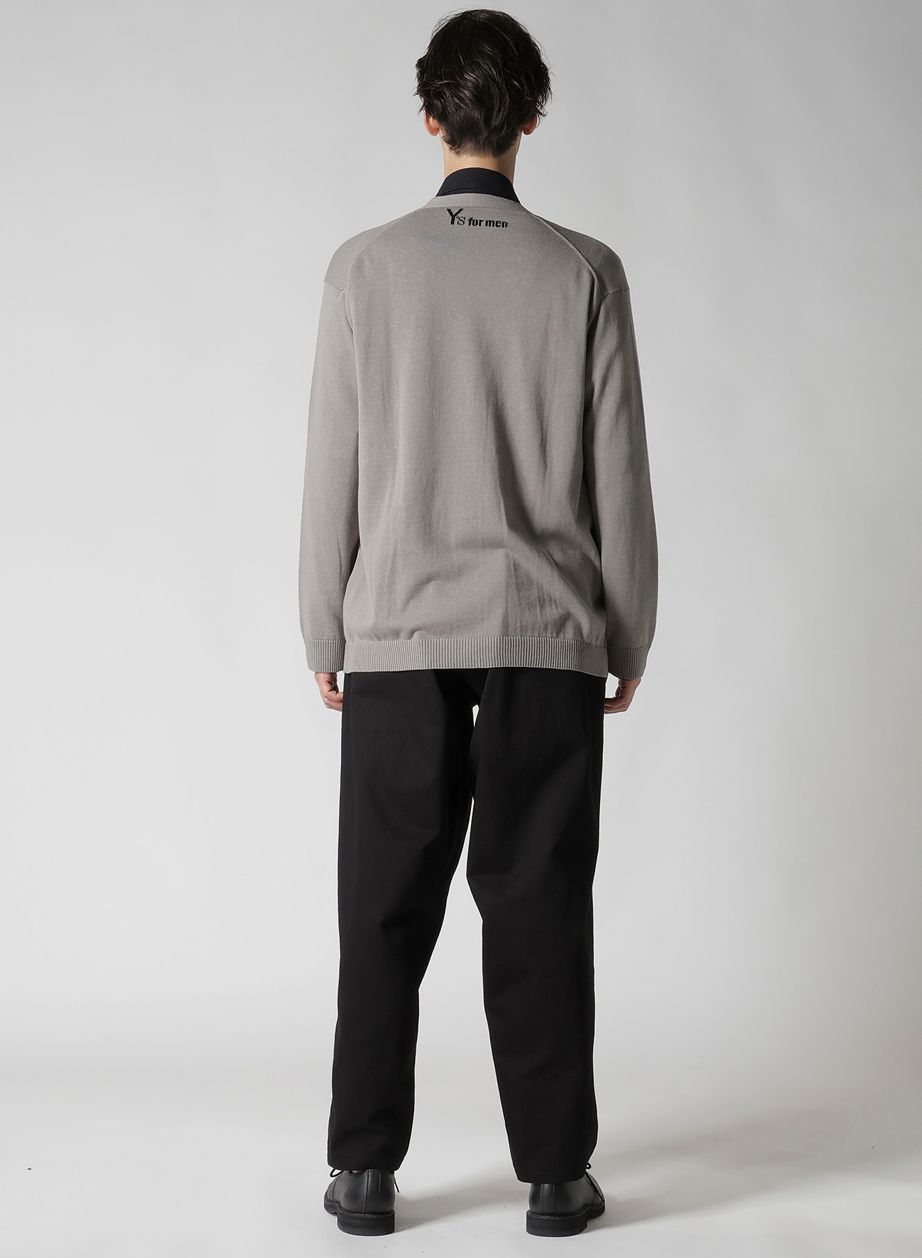 Y's for men INTERSIA LOGO CARDIGAN_10