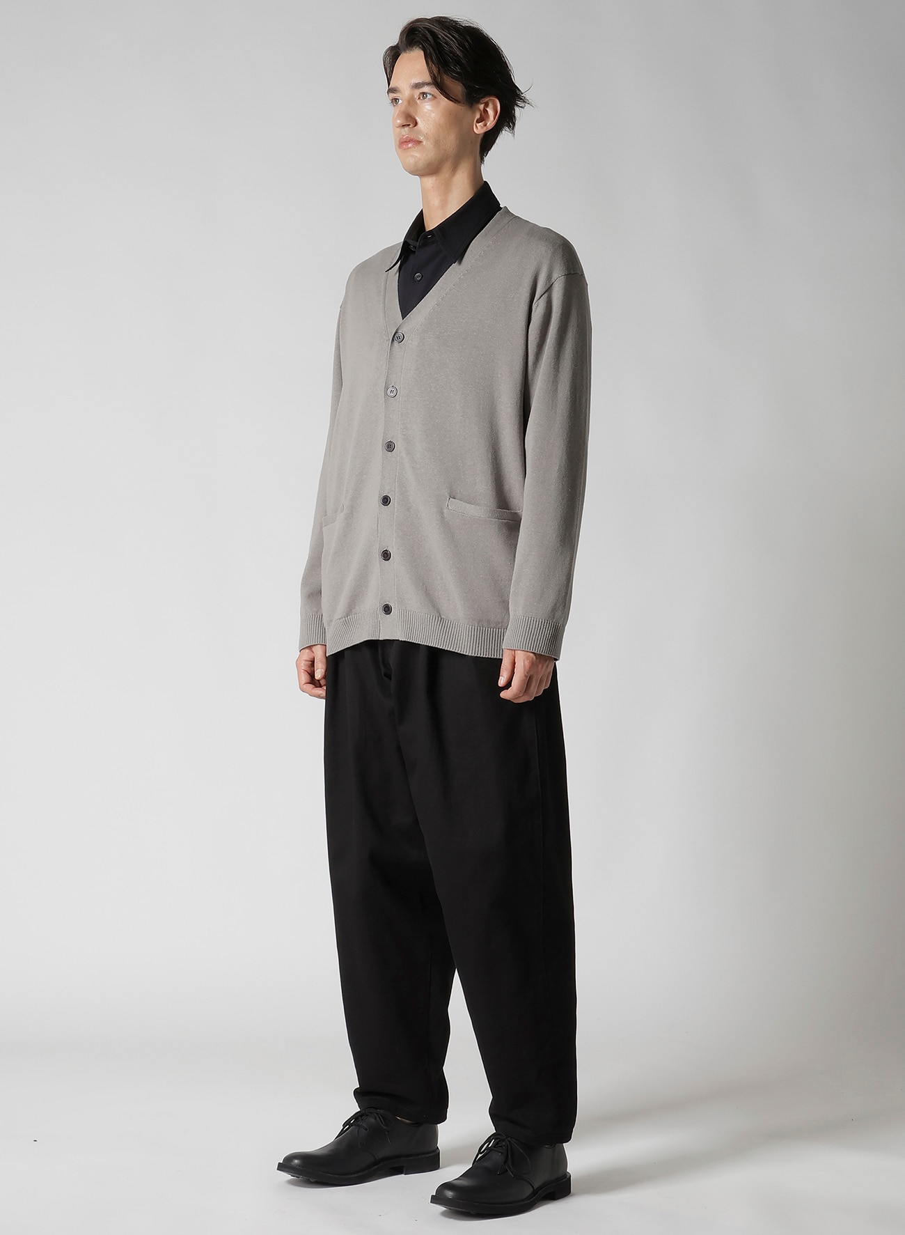 Y's for men INTERSIA LOGO CARDIGAN_8