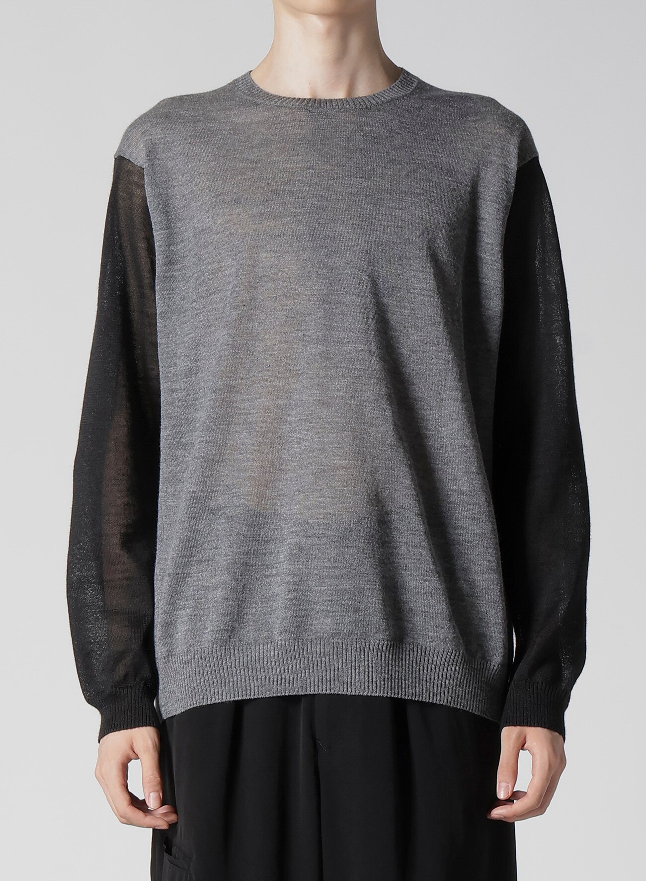 January 11, 10:00(JST) Release】12G PULLOVER KNIT WITH LOGO_1