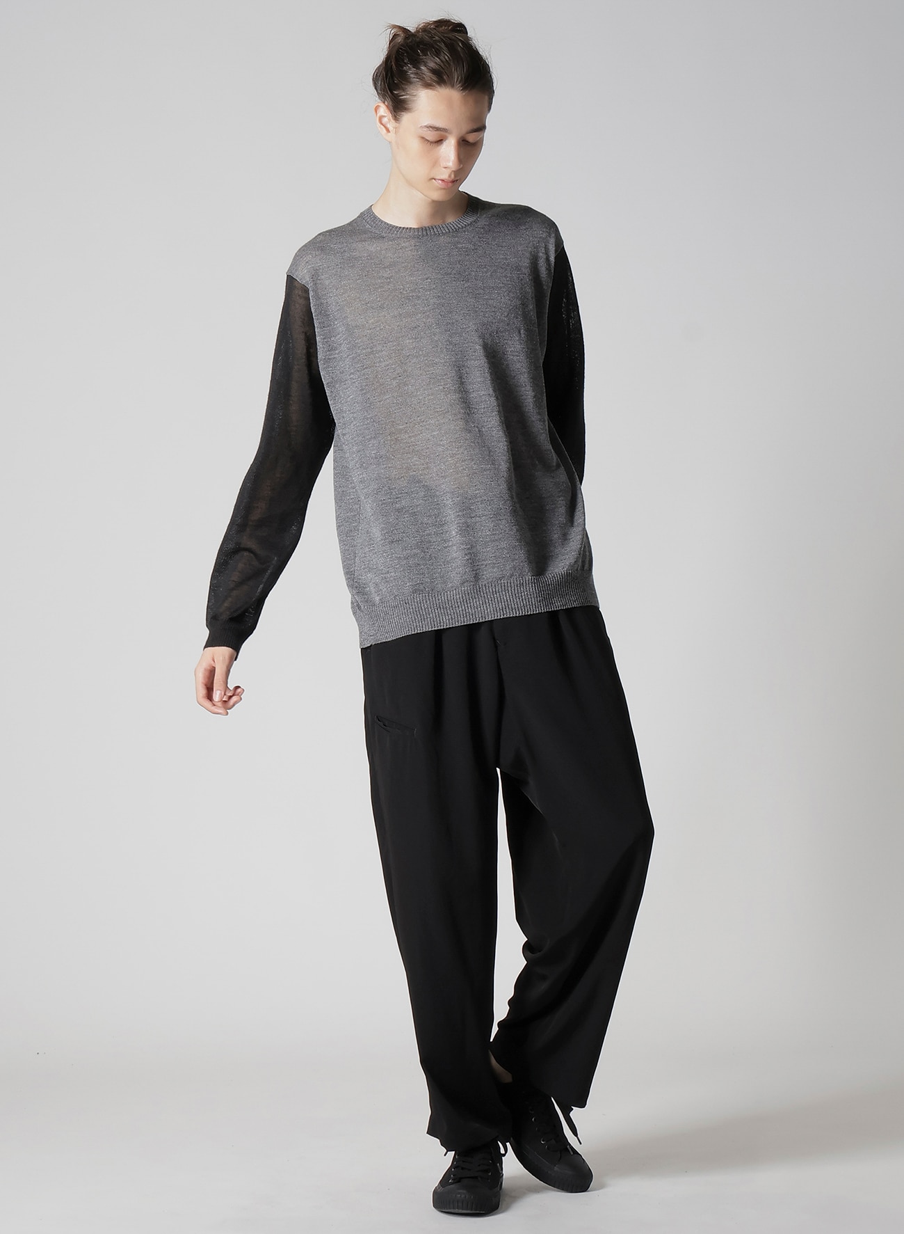 January 11, 10:00(JST) Release] 12G PULLOVER KNIT WITH LOGO_5