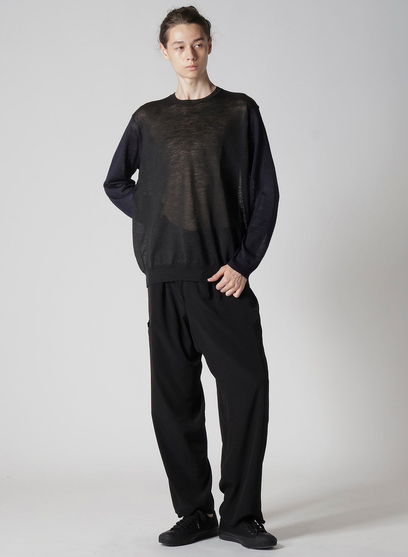 January 11, 10:00(JST) Release] 12G KNIT CARDIGAN WITH LOGO_5