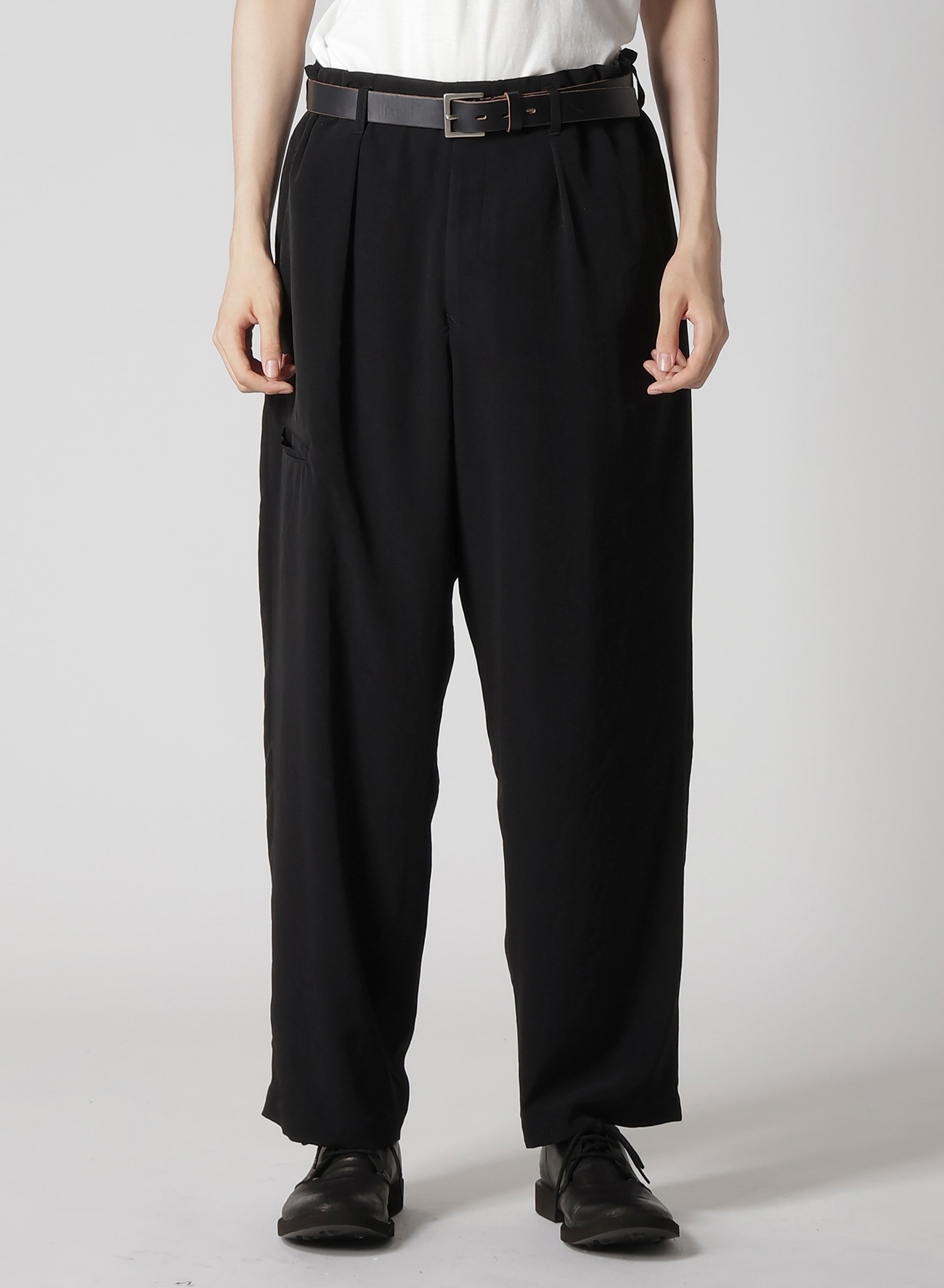 YOHJI YAMAMOTO / 25AW / Ta TUXEDO 定番紐パンツ Ta TUXEDO STANDARD STRING PANTS – THE SHOP YOHJI YAMAMOTO