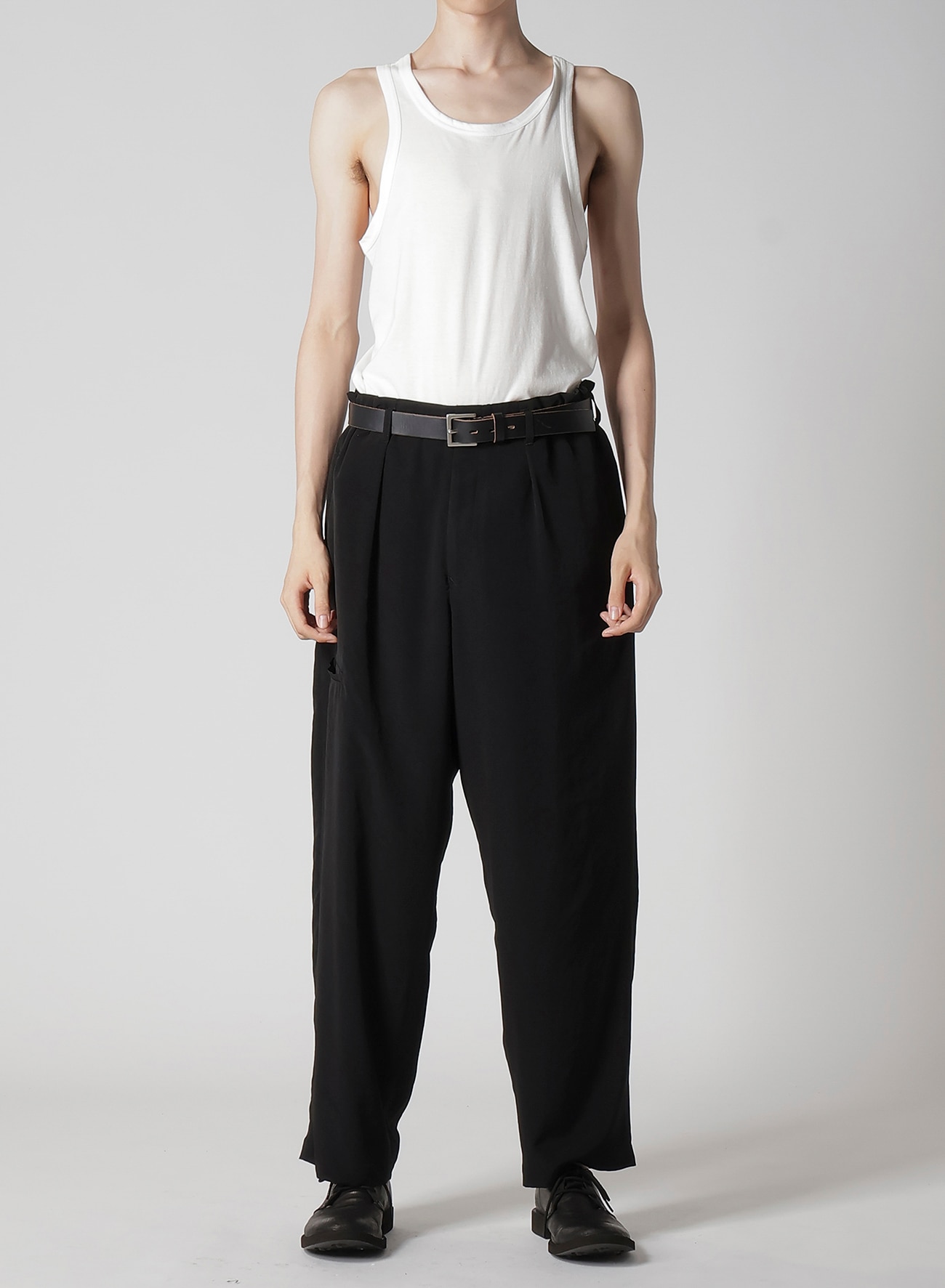YOHJI YAMAMOTO / 25AW / Ta TUXEDO 定番紐パンツ Yohji Yamamoto POUR HOMME】TA TUXEDO STANDARD BALLON PANTS