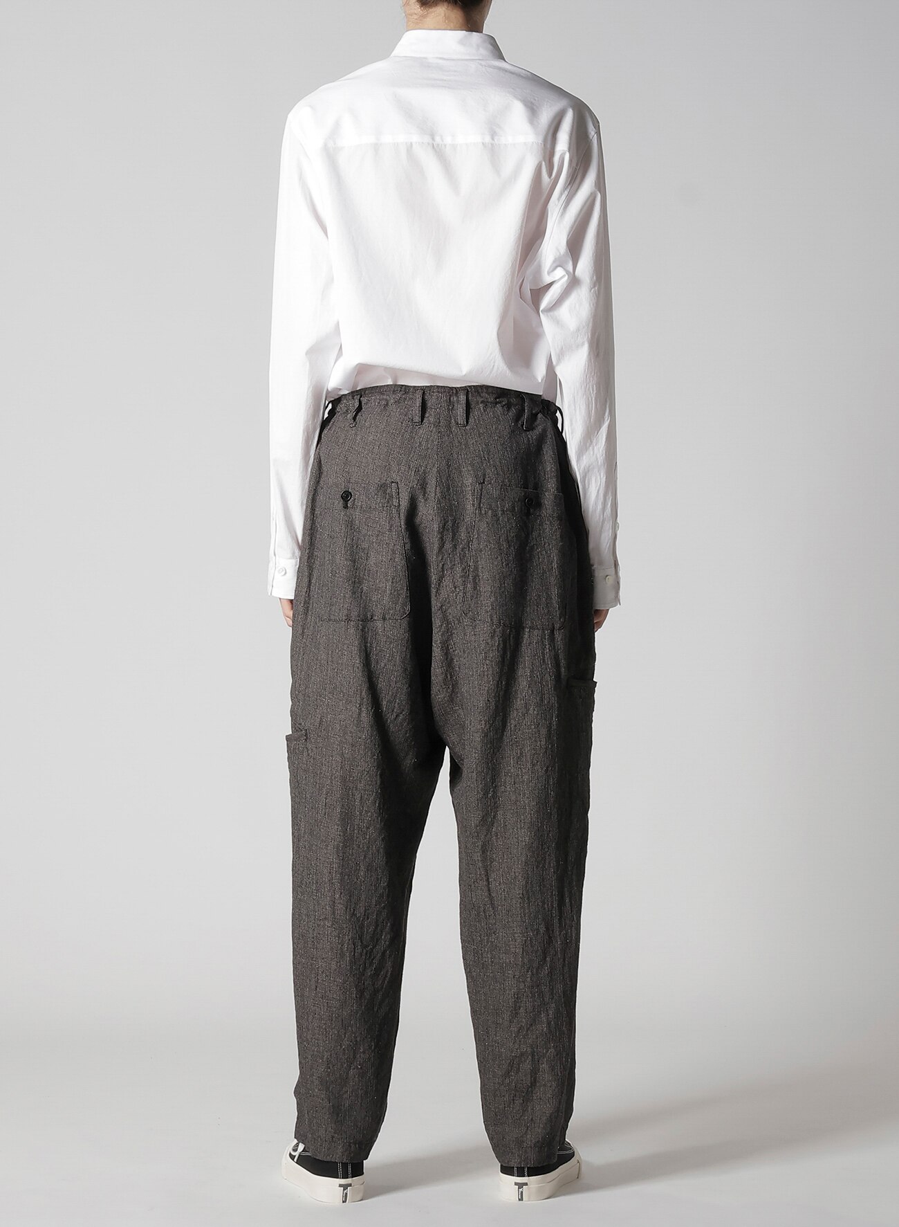 HEATHER KHADI PANTS WITH RIGHT AND LEFT LEG POCKETS_13