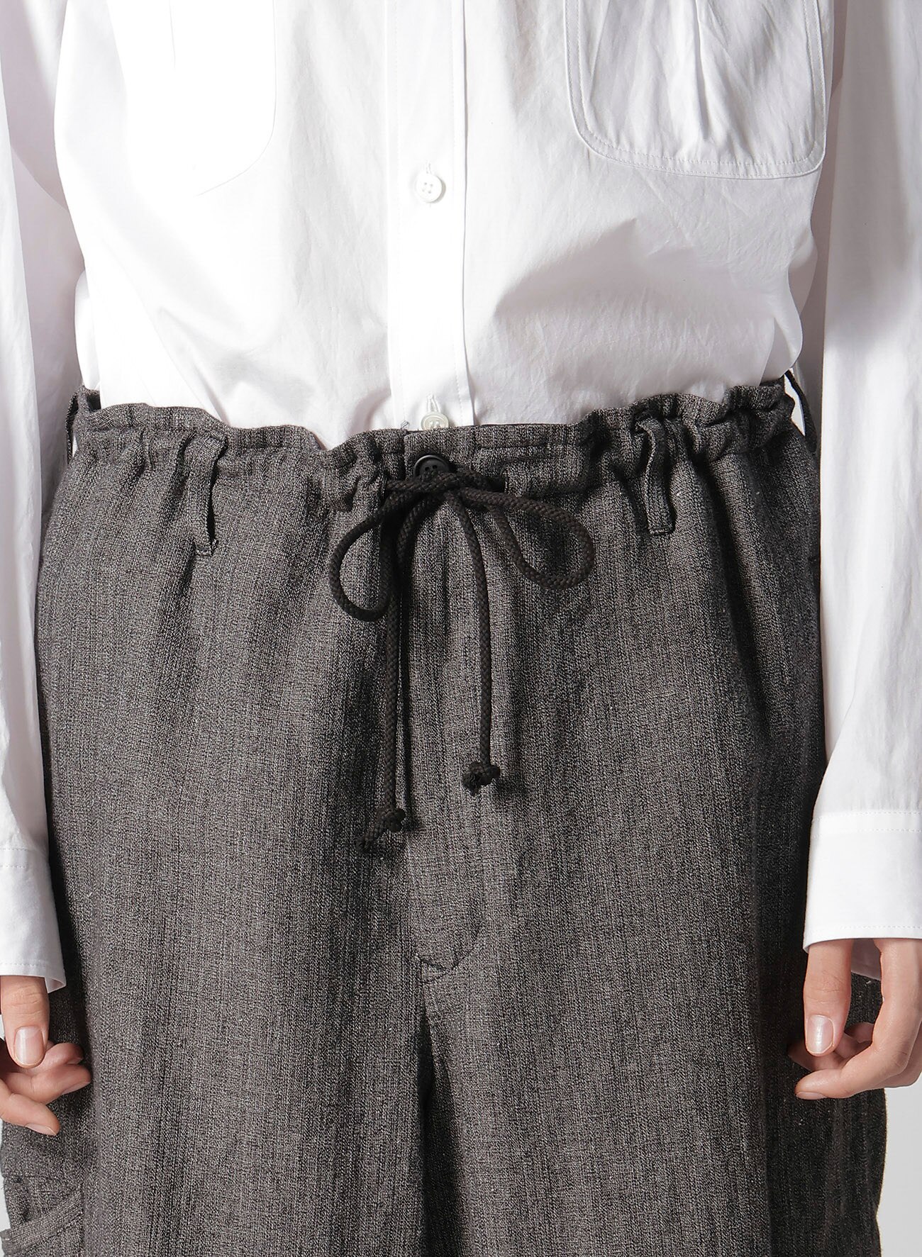 HEATHER KHADI PANTS WITH RIGHT AND LEFT LEG POCKETS_4