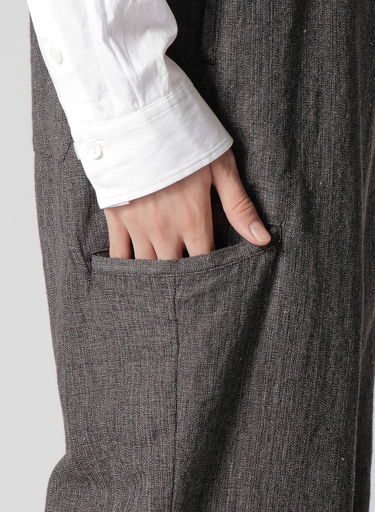 HEATHER KHADI PANTS WITH RIGHT AND LEFT LEG POCKETS_7