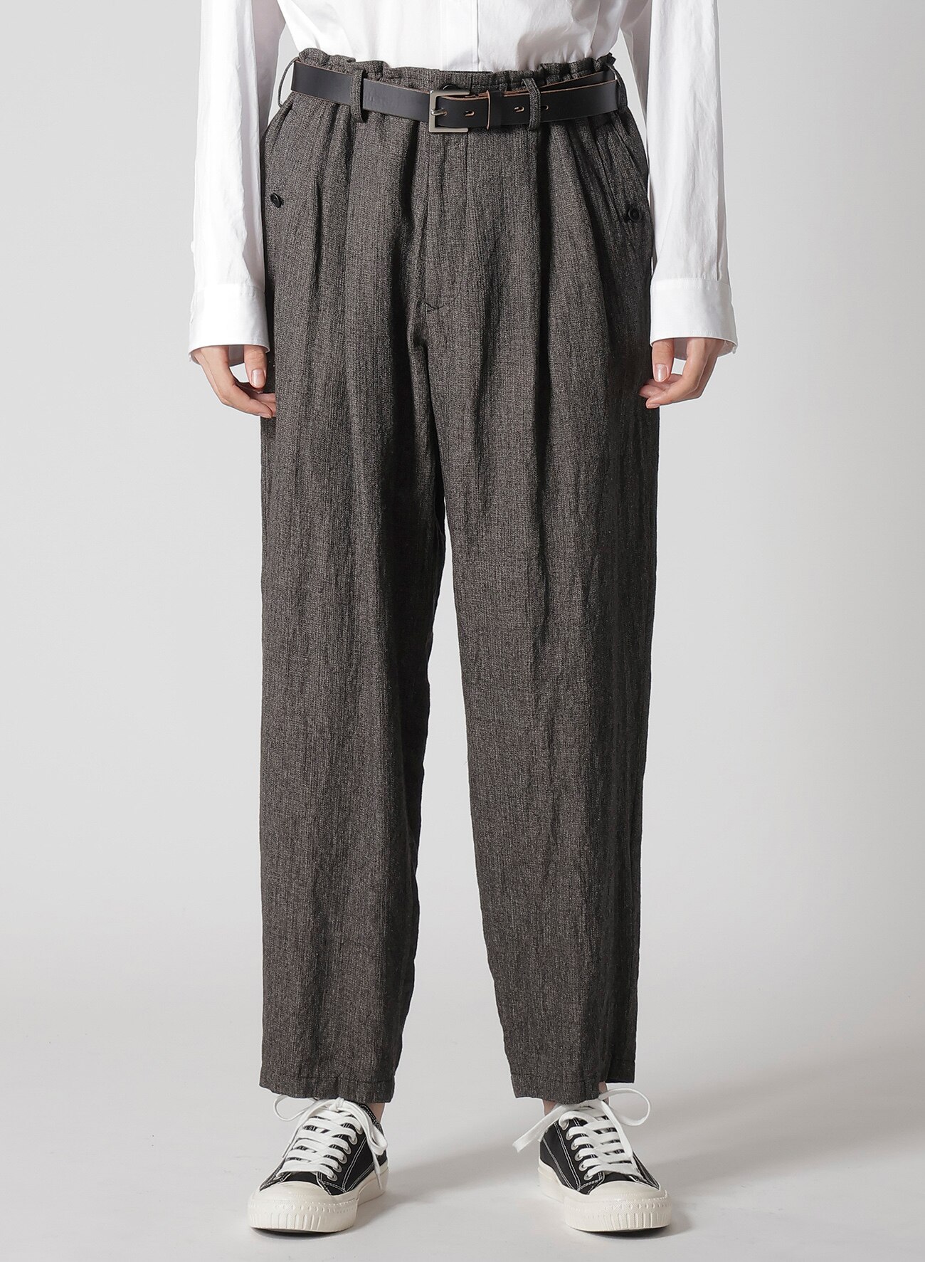 HEATHER KHADI PANTS WITH POCKET DETAIL_3