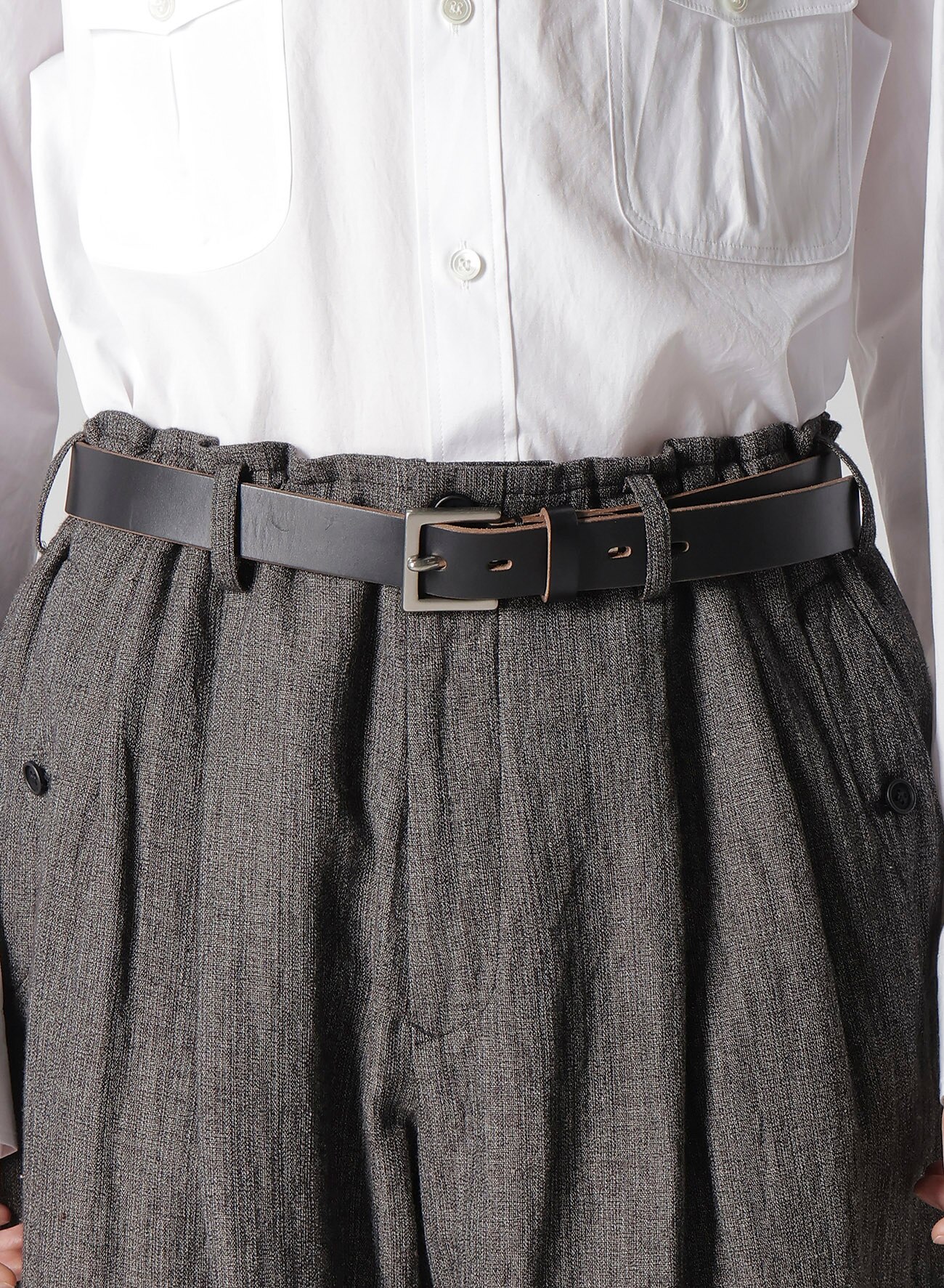 HEATHER KHADI PANTS WITH POCKET DETAIL_4