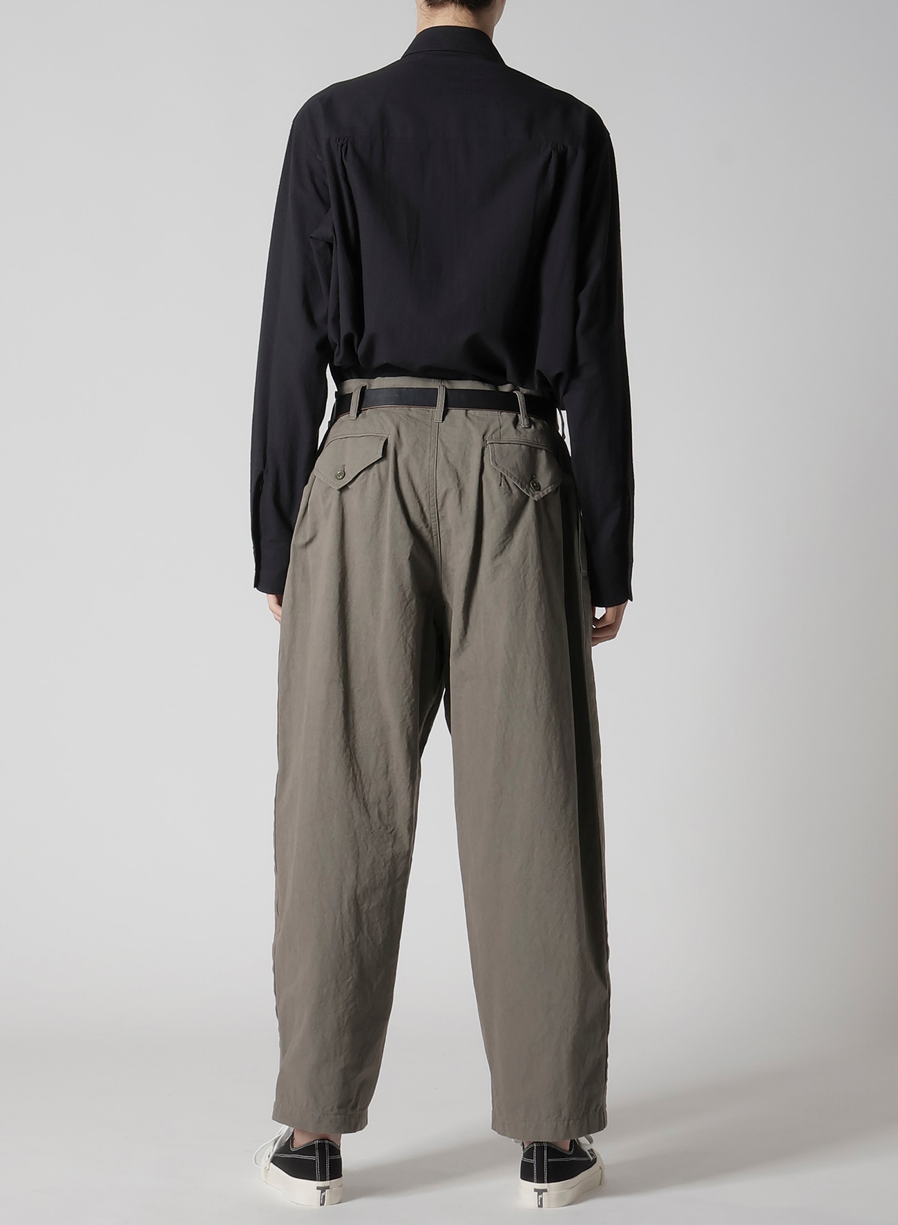 January 11, 10:00(JST) Release】COTTON POPLIN PANTS WITH SIDE TAPE DETAIL_10
