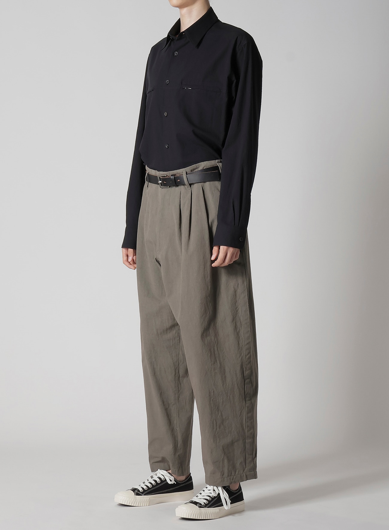 January 11, 10:00(JST) Release】COTTON POPLIN PANTS WITH SIDE TAPE DETAIL_8