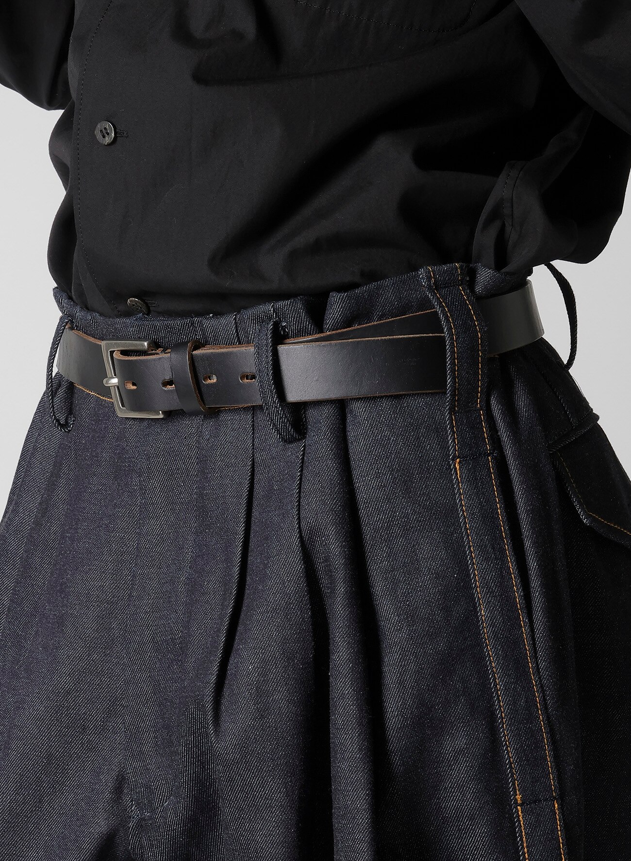 【January 11, 10:00(JST)  Release】13oz UNEVEN YARN DENIM PANTS WITH COLOR COMBI STITCH_2