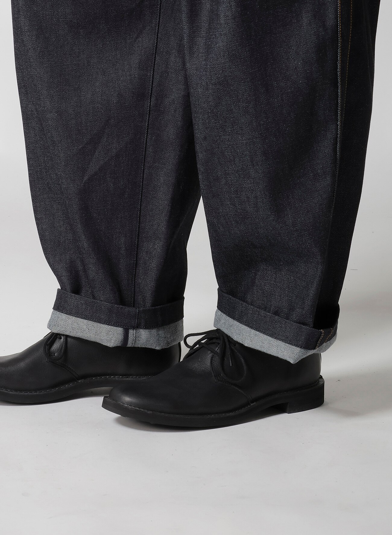 【January 11, 10:00(JST)  Release】13oz UNEVEN YARN DENIM PANTS WITH COLOR COMBI STITCH_5