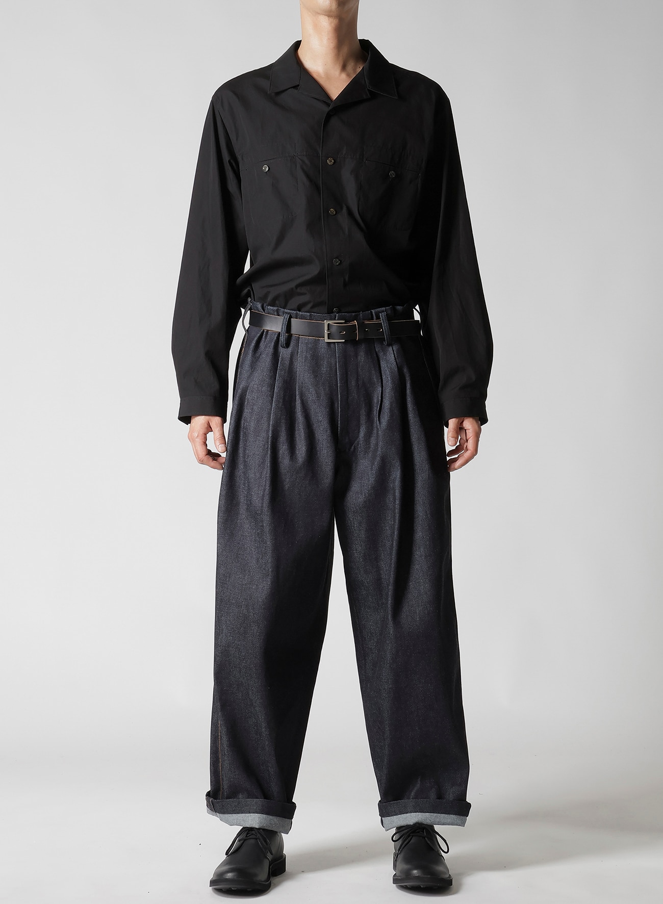 【January 11, 10:00(JST)  Release】13oz UNEVEN YARN DENIM PANTS WITH COLOR COMBI STITCH_7