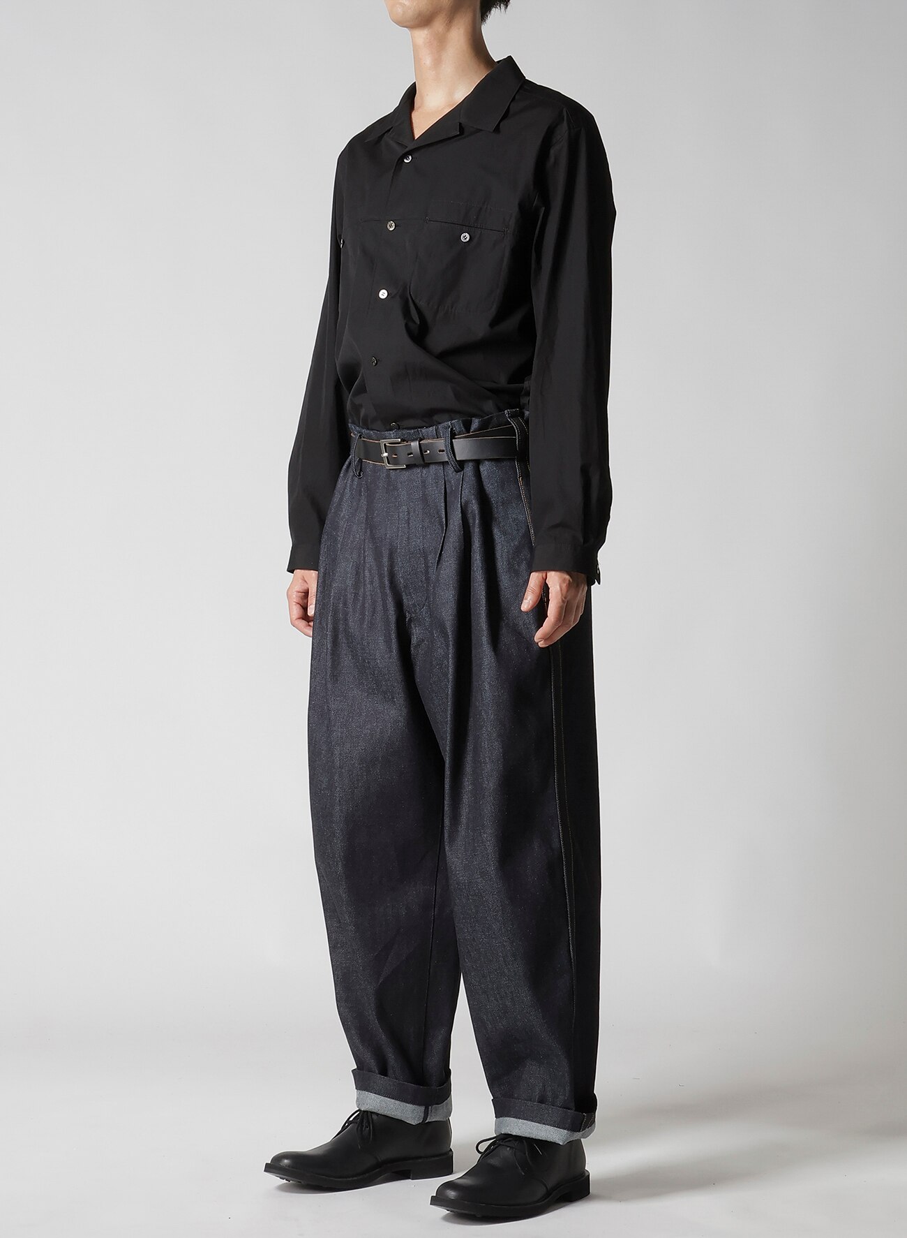 【January 11, 10:00(JST)  Release】13oz UNEVEN YARN DENIM PANTS WITH COLOR COMBI STITCH_8