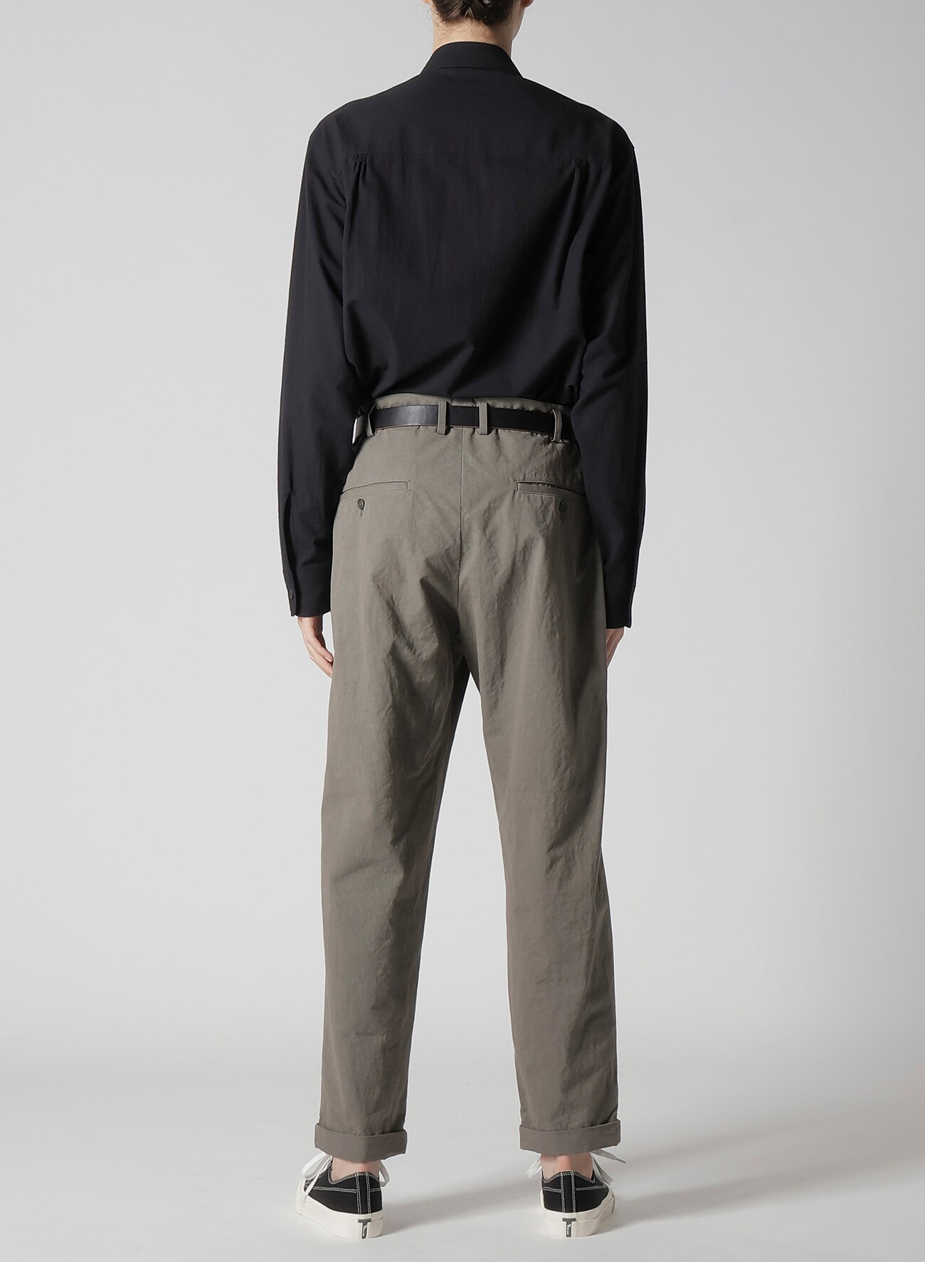 January 11, 10:00(JST) Release】COTTON POPLIN PANTS WITH WAIST GATHERED_10