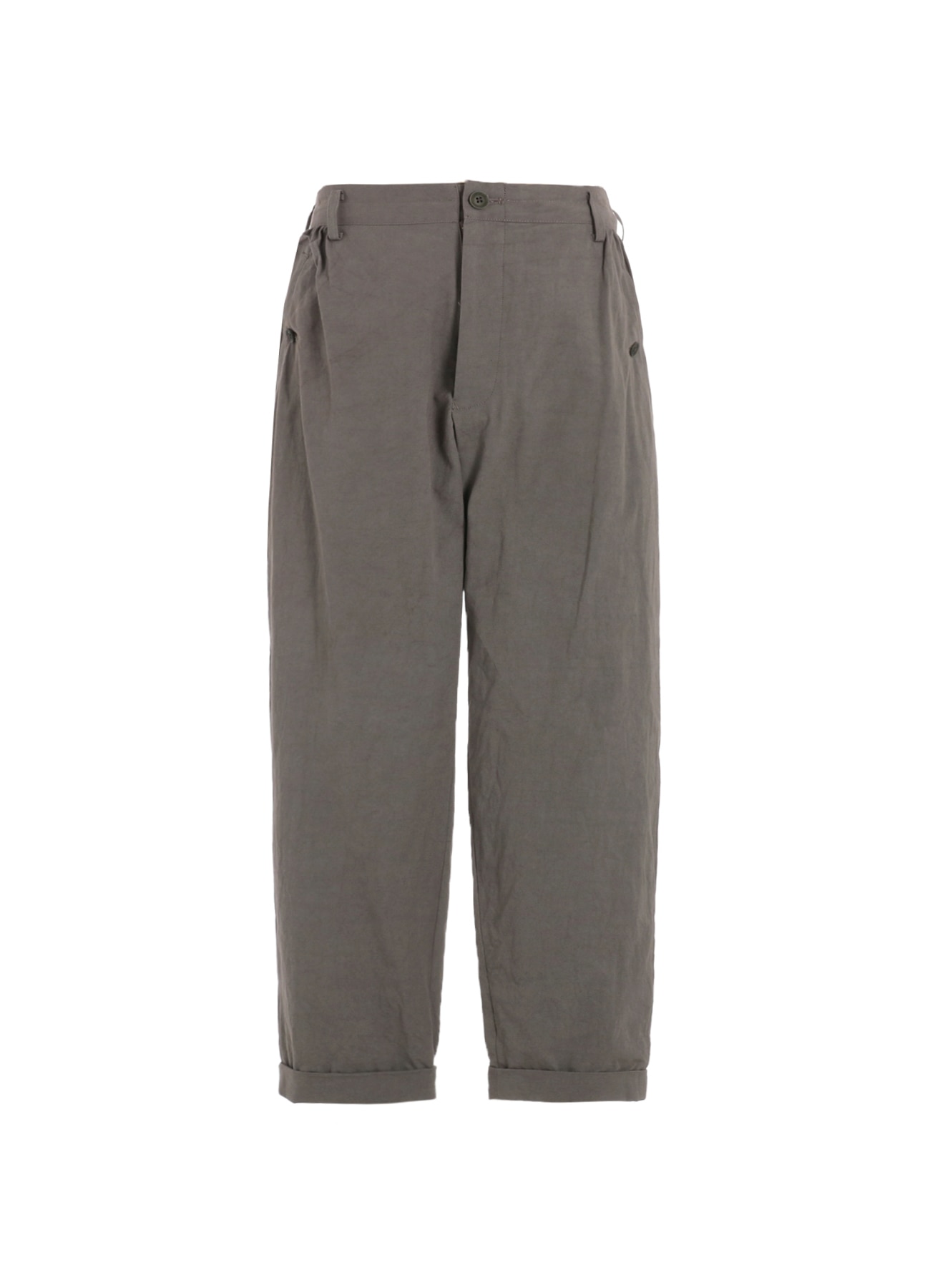 January 11, 10:00(JST) Release] COTTON POPLIN PANTS WITH WAIST GATHERED