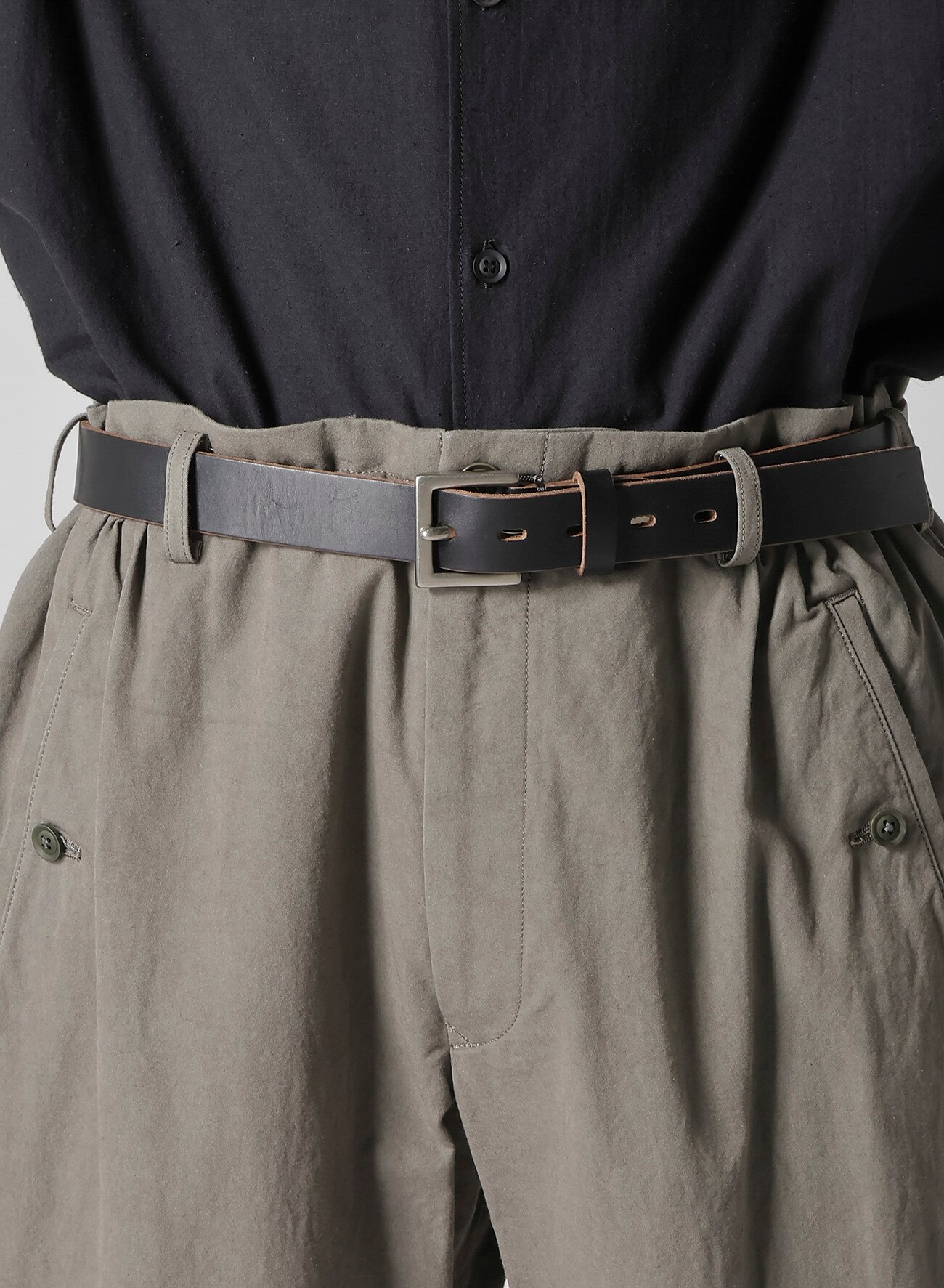 January 11, 10:00(JST) Release】COTTON POPLIN PANTS WITH WAIST GATHERED_2