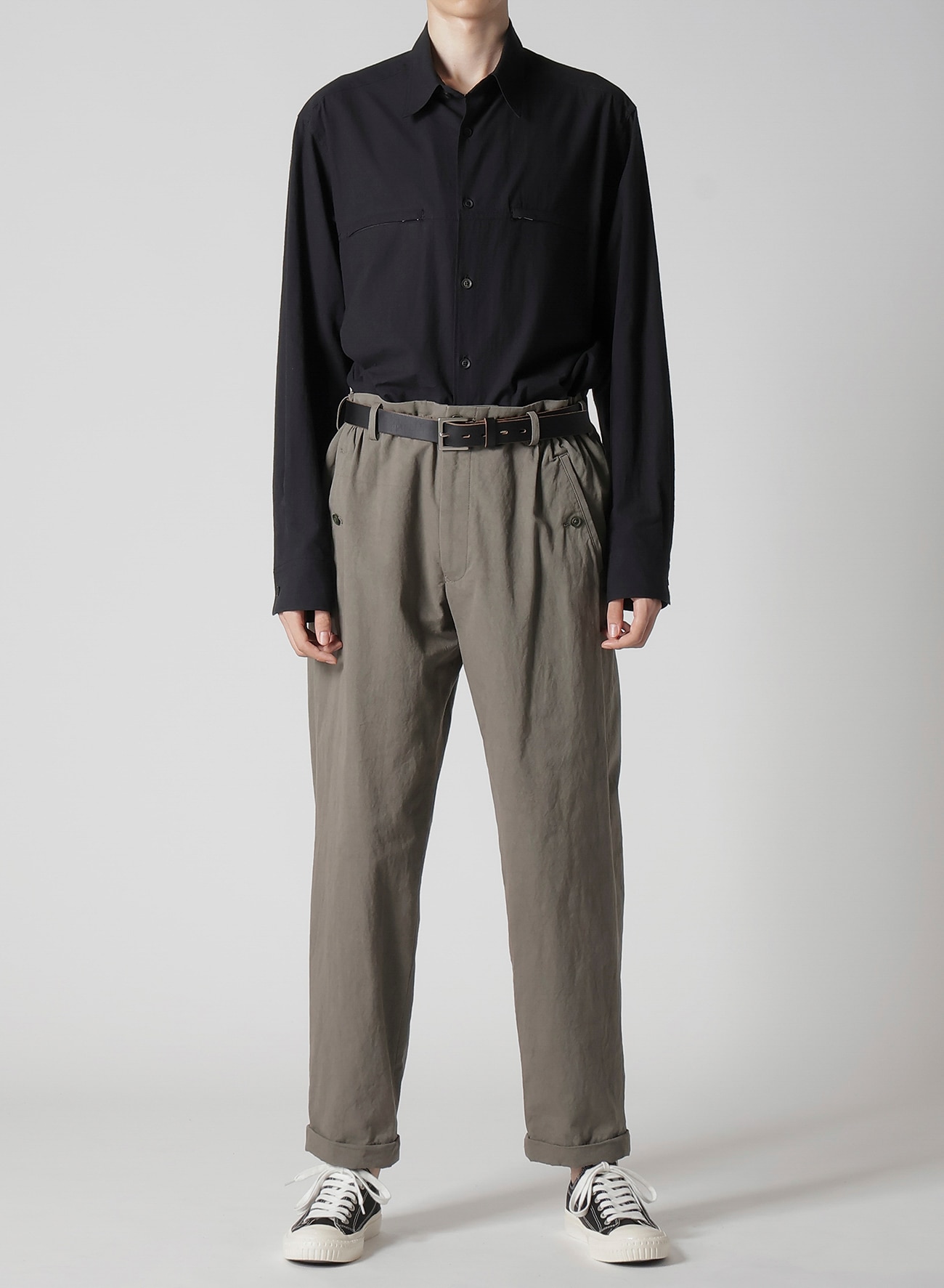 January 11, 10:00(JST) Release】COTTON POPLIN PANTS WITH WAIST GATHERED_7