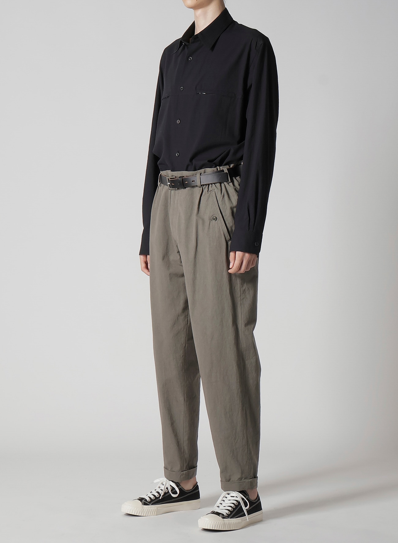January 11, 10:00(JST) Release】COTTON POPLIN PANTS WITH WAIST GATHERED_8