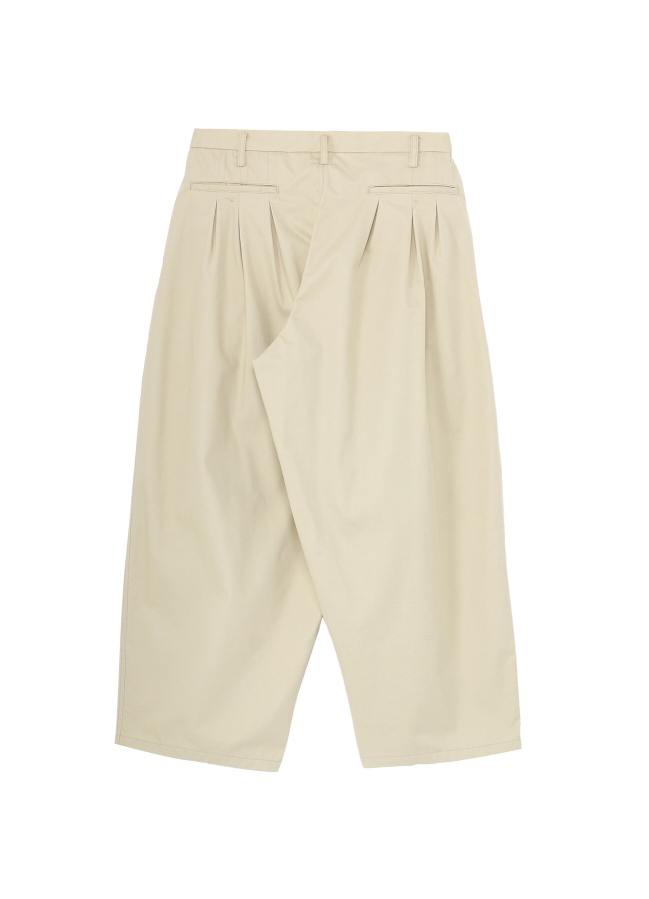 t/c twill pants with 12-tucks_2