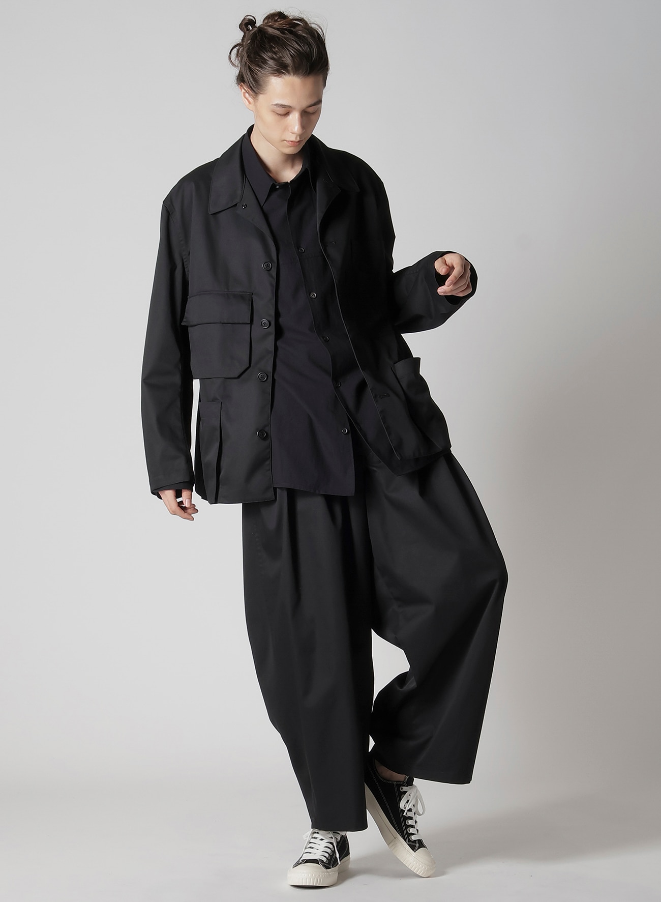 T/C TWILL PANTS WITH 12-TUCKS_8