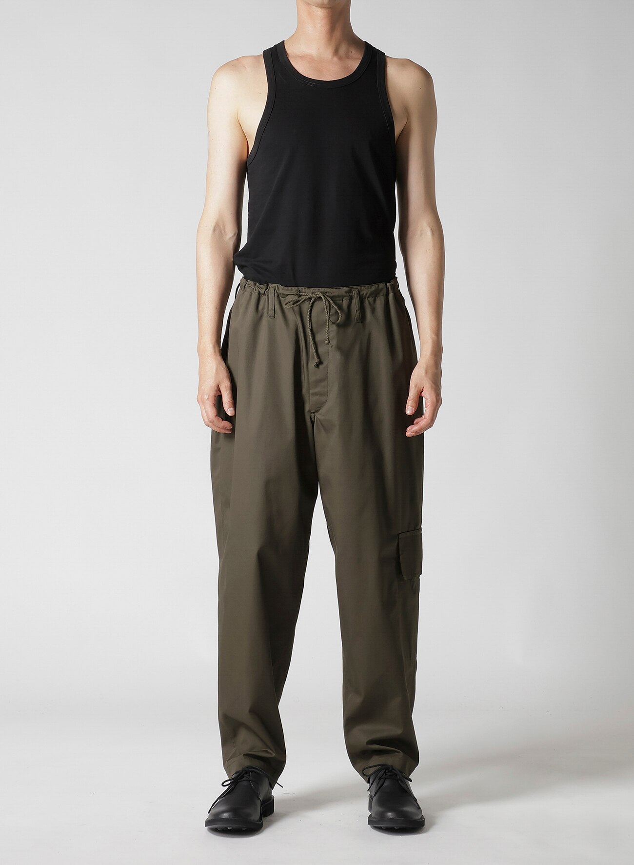 T/C TWILL PANTS WITH SIDE SEAM TUCK_9