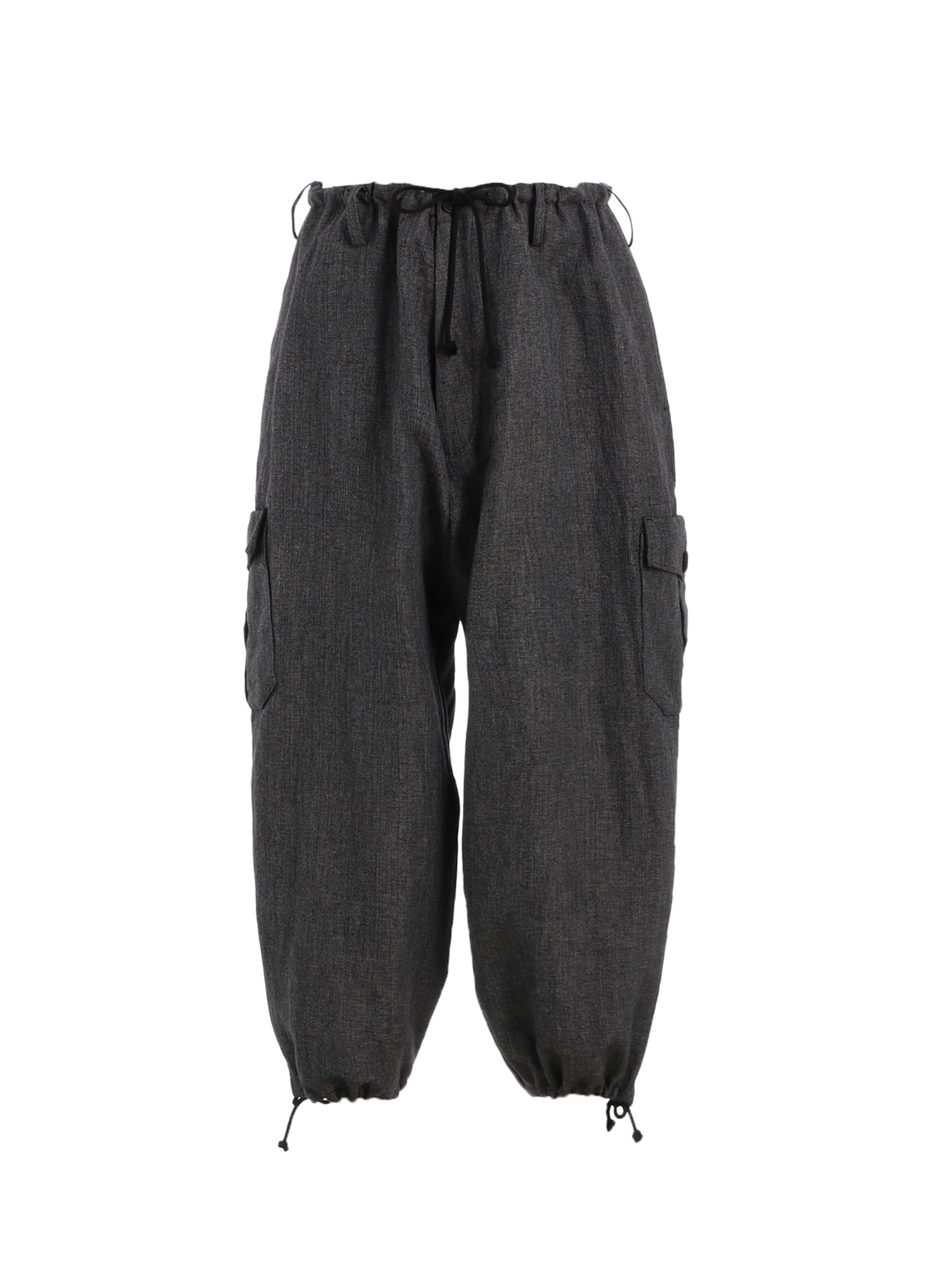 HEATHER KHADI STRING PANTS WITH OUT-POCKET