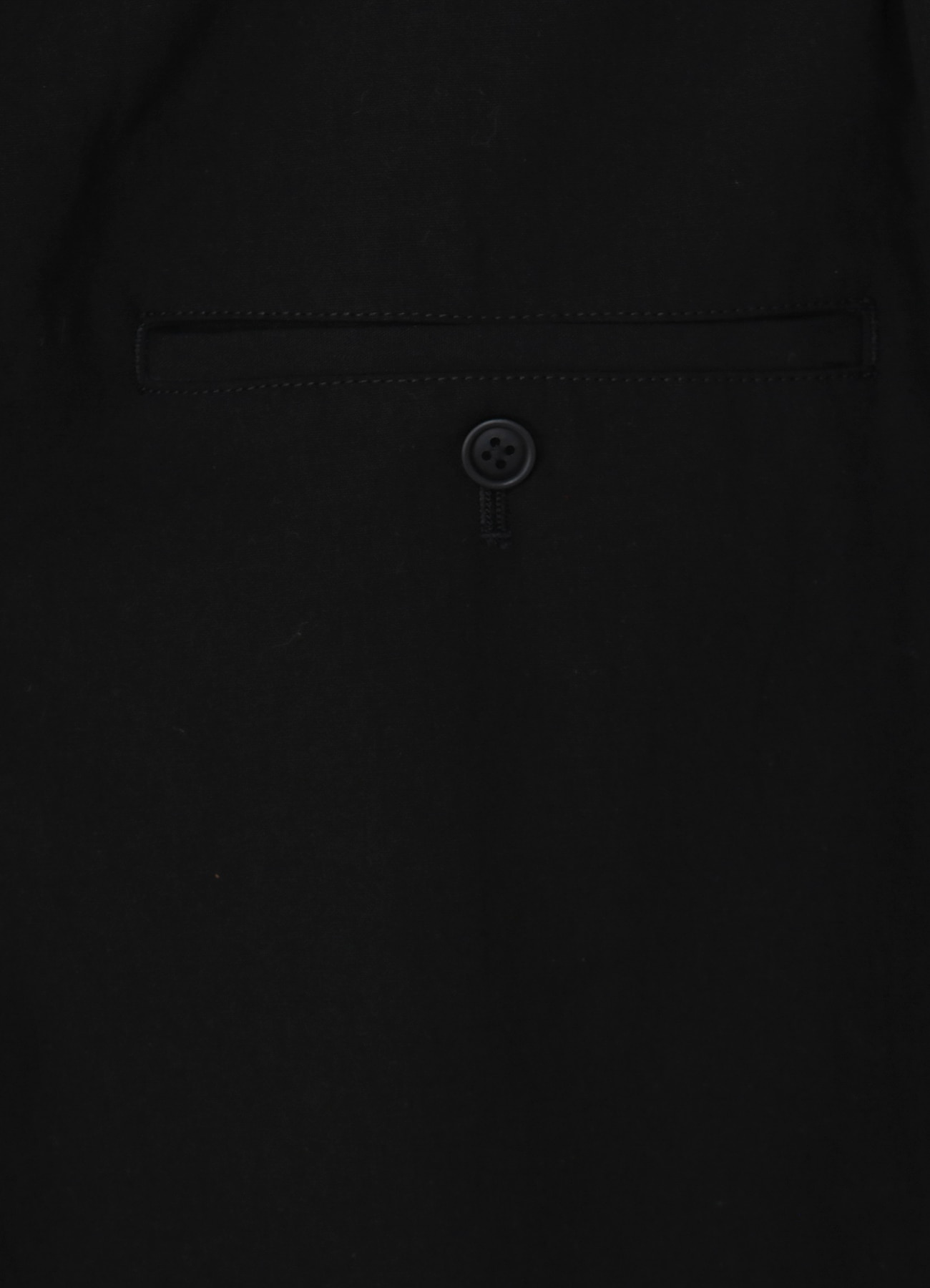 STRING PANTS WITH COTTON LINEN UNEVEN YARN CANVAS_5