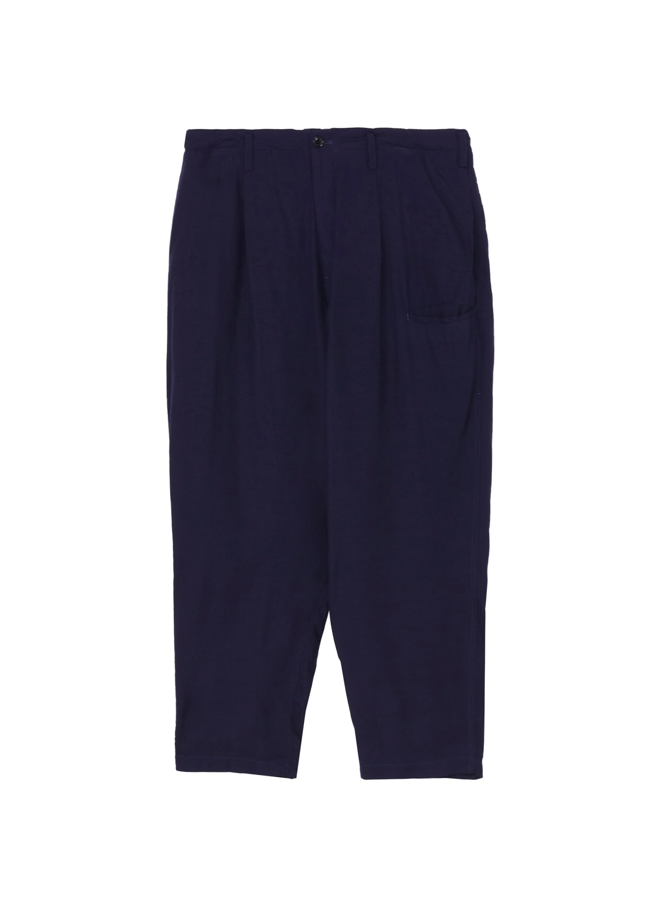 CELLULOSE VIYELLA PANTS WITH SIDE TUCK