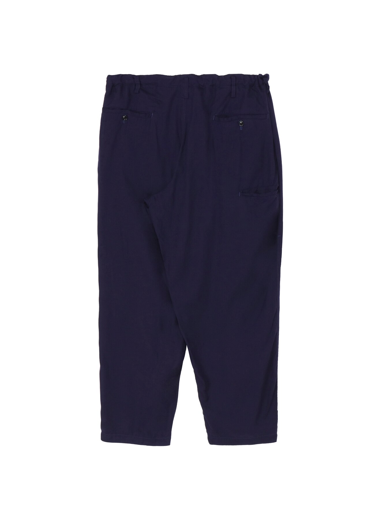 CELLULOSE VIYELLA PANTS WITH SIDE TUCK_2