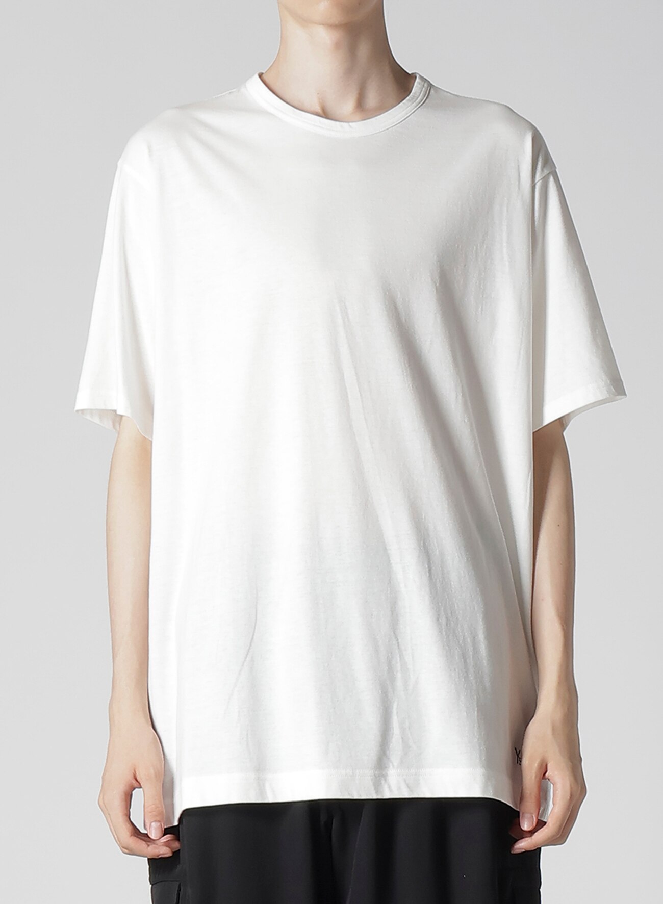 Y's for men LOGO PRINT SHORT SLEEVE T-SHIRTS_1