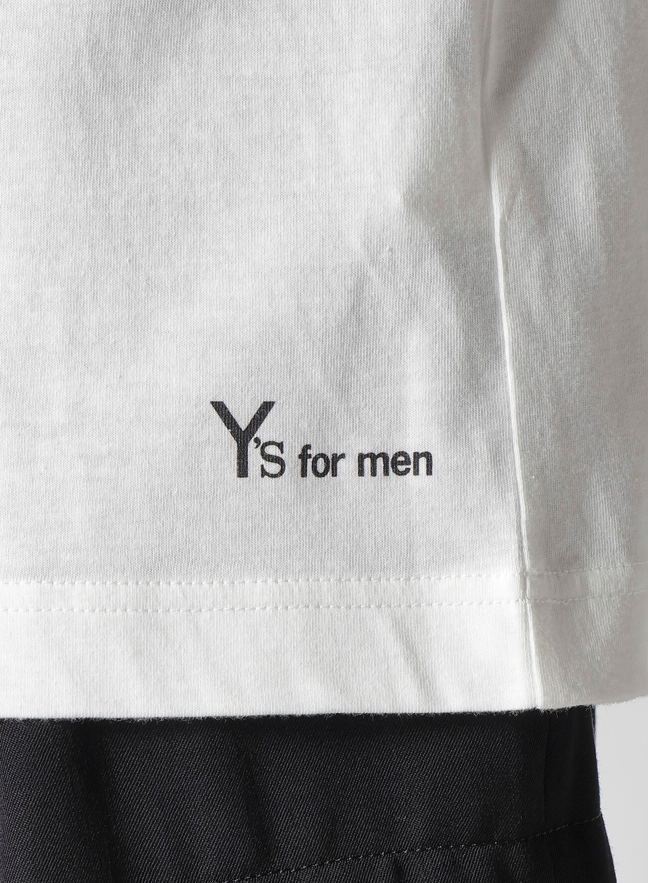 Y's for men LOGO PRINT SHORT SLEEVE T-SHIRTS_5