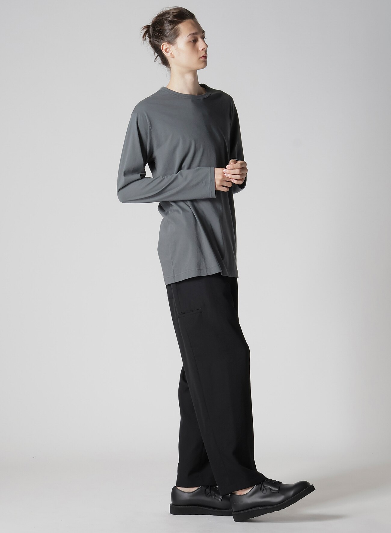 Y's for men LOGO PRINT LONG SLEEVE T-SHIRTS_6